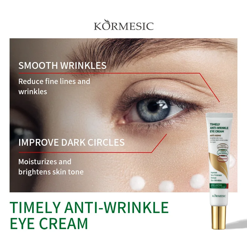 Crema per gli occhi anti-cerchio scuro Crema per la rimozione dei granuli di grasso Anti-rughe Lifting Idratante Rassodante Anti-gonfiore Cura della pelle coreana