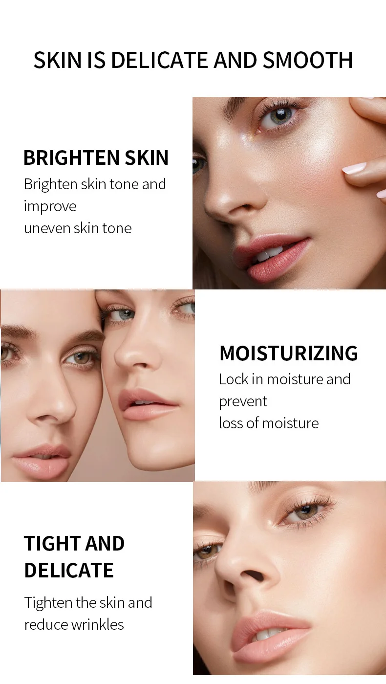 Fullerene Collagene Siero Viso Anti Invecchiamento Rughe Ringiovanimento Del Viso Crema Idratante Sbiancamento Schiarente Prodotto Coreano Per La Cura Della Pelle