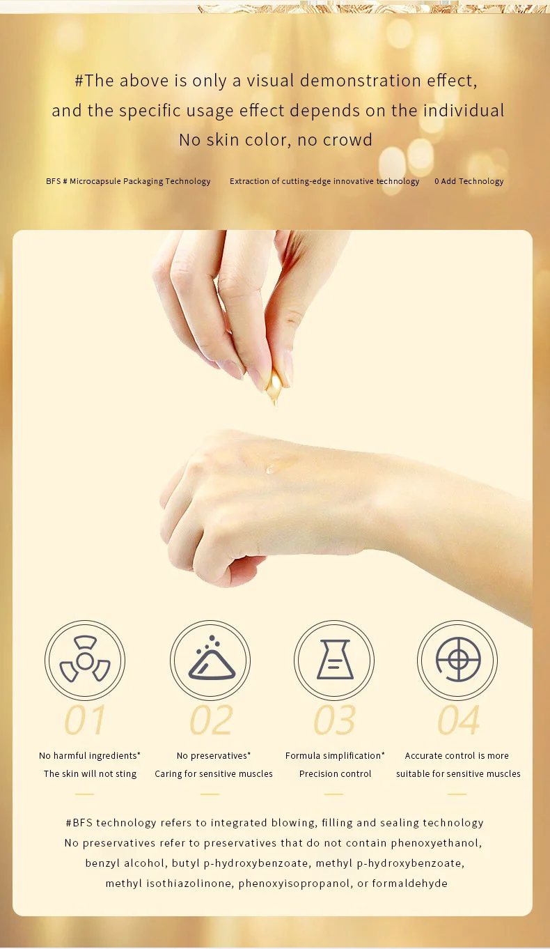 Fullerene Collagene Siero Viso Anti Invecchiamento Rughe Ringiovanimento Del Viso Crema Idratante Sbiancamento Schiarente Prodotto Coreano Per La Cura Della Pelle