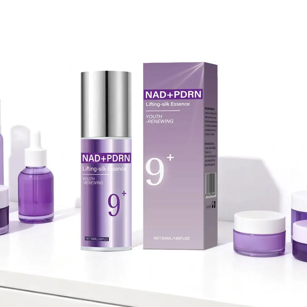 Numbuzin 9+ NAD+ PDRN Set Skincare: Essenza Lifting-Silk, Tonico Illuminante, Maschera Viso – Attenua le Rughe Sottili, Idratante, Skincare Coreana