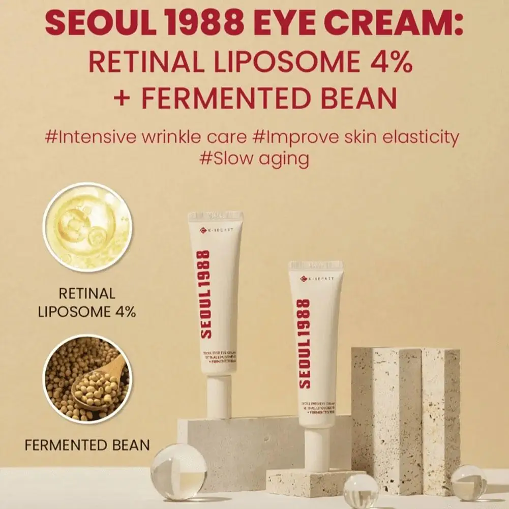 Originale K-SECRET SEOUL 1988 Retinale Ginseng Niacinamide Rassodante Essenza Riparatrice, Retinolo Crema Per Gli Occhi, Crema Idratante Coreano Cura Della Pelle