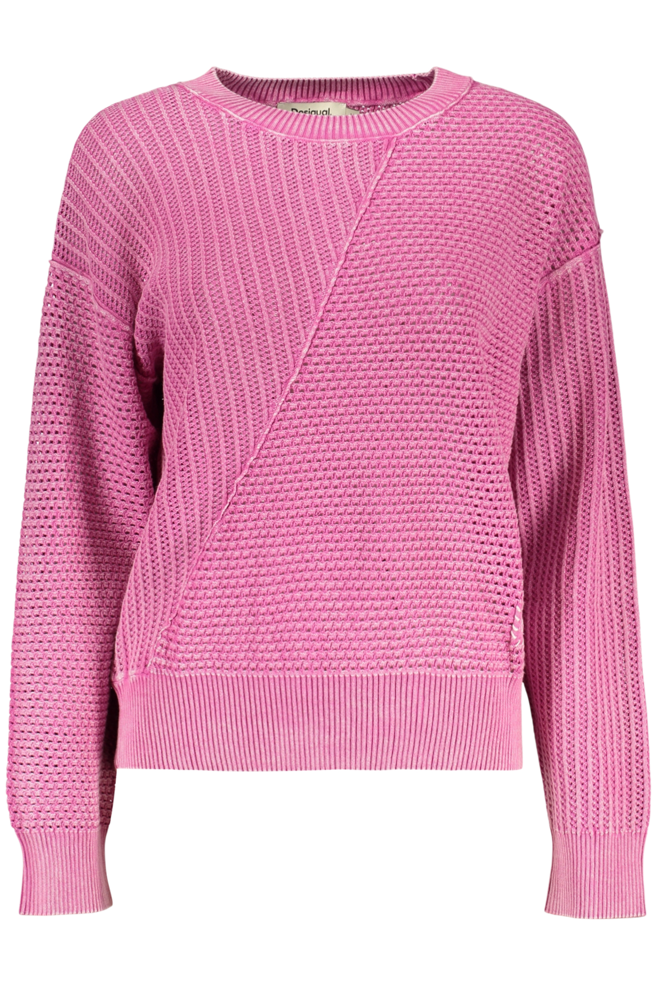 DESIGUAL MAGLIA DONNA ROSA