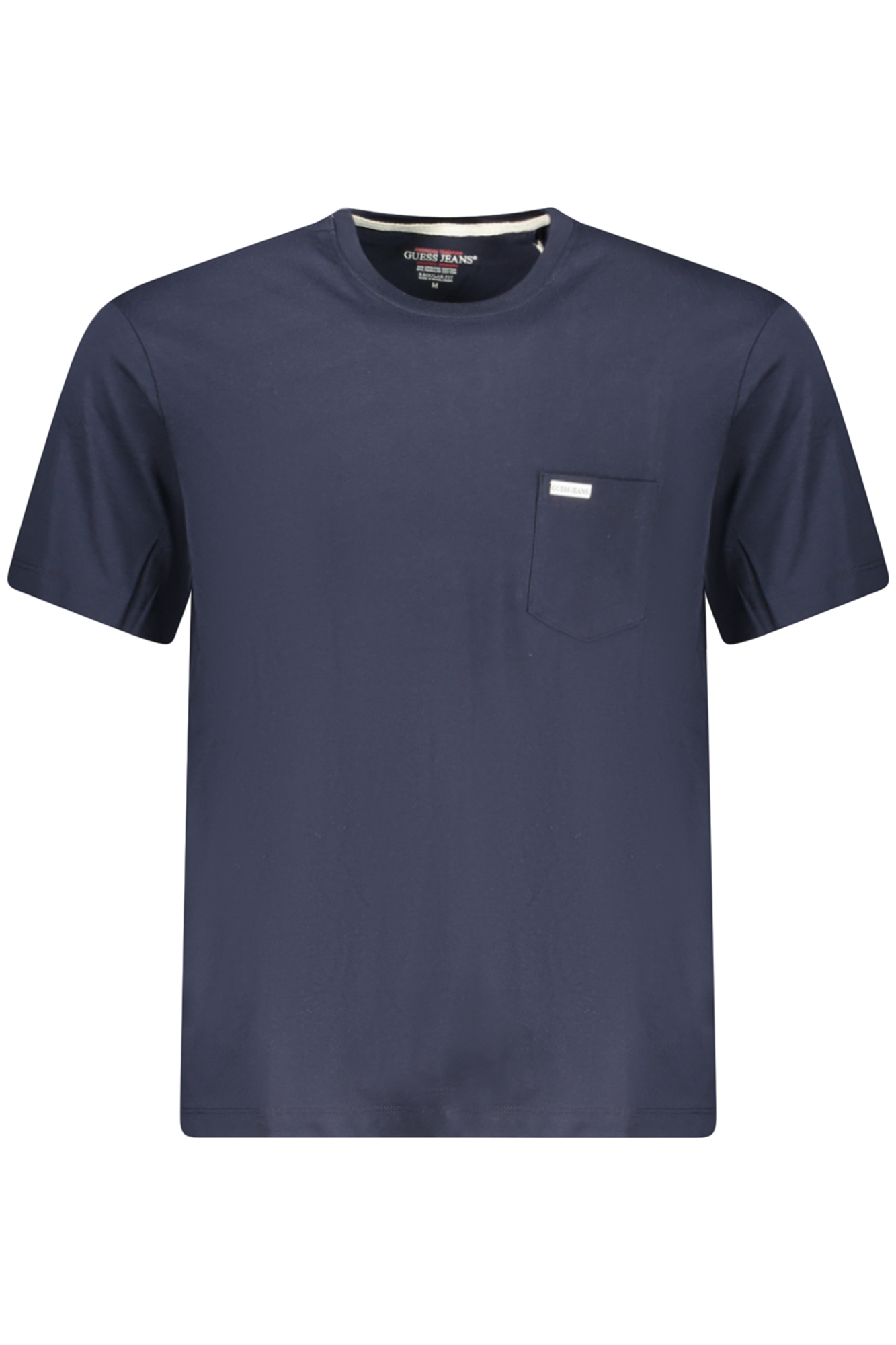 GUESS JEANS T-SHIRT MANICHE CORTE UOMO BLU
