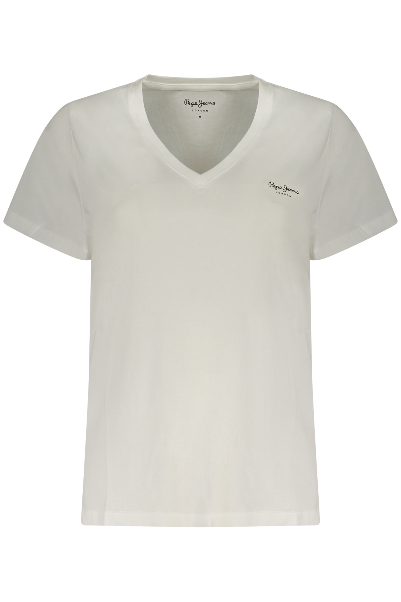 PEPE JEANS T-SHIRT MANICHE CORTE DONNA BIANCO