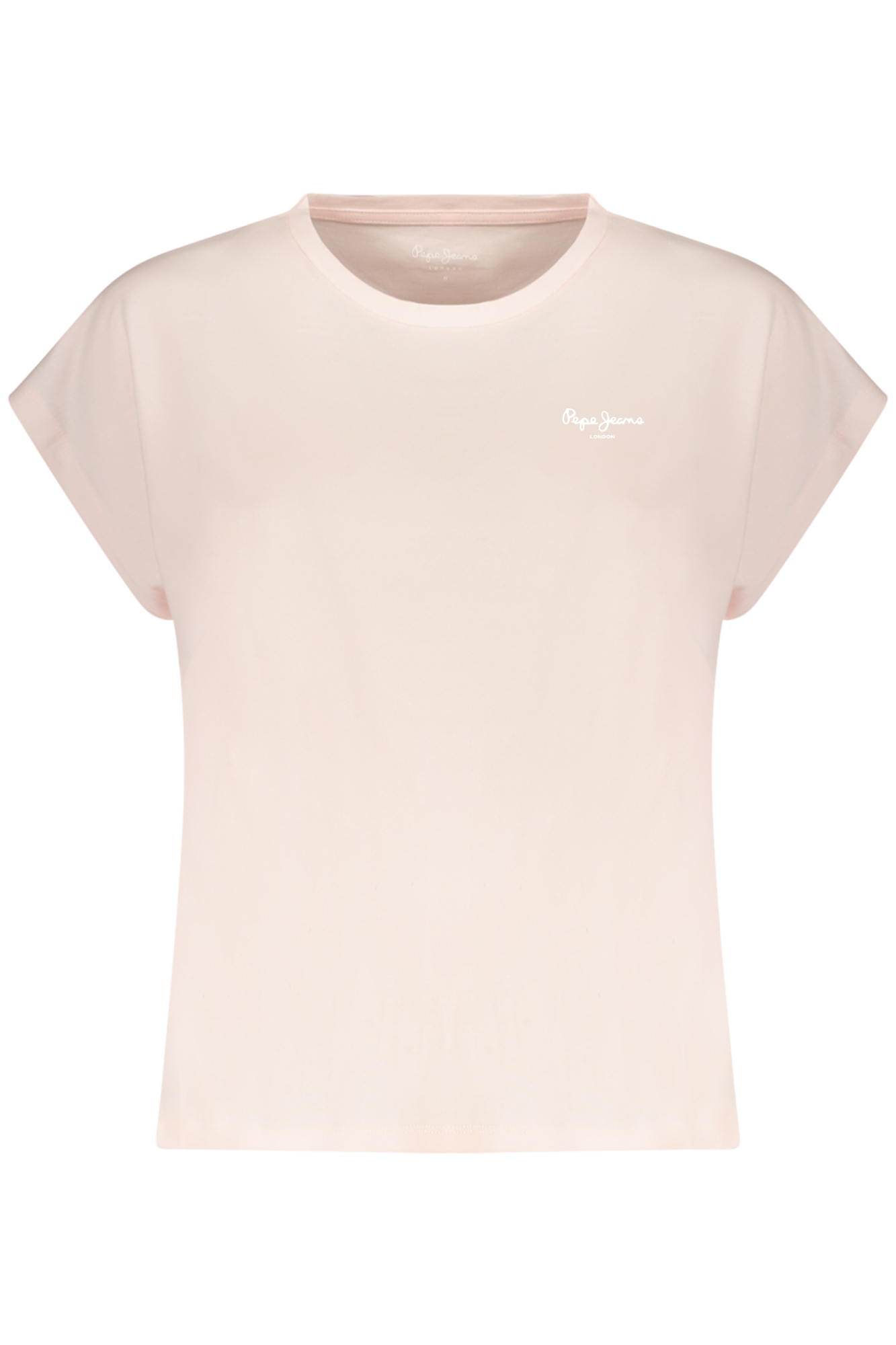 PEPE JEANS T-SHIRT MANICHE CORTE DONNA ROSA
