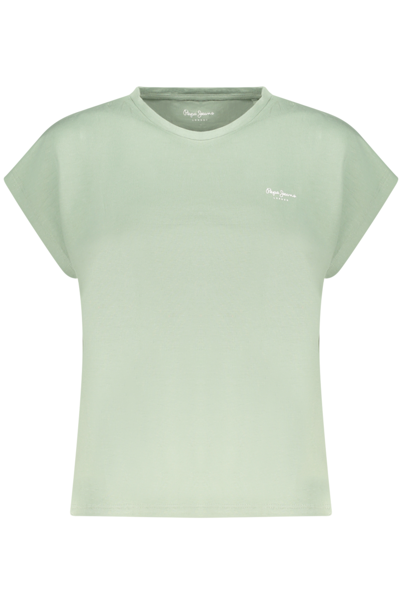 PEPE JEANS T-SHIRT MANICHE CORTE DONNA VERDE