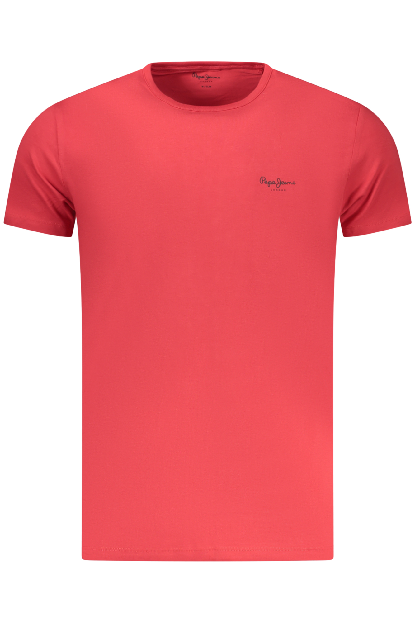 PEPE JEANS T-SHIRT MANICHE CORTE UOMO ROSSO