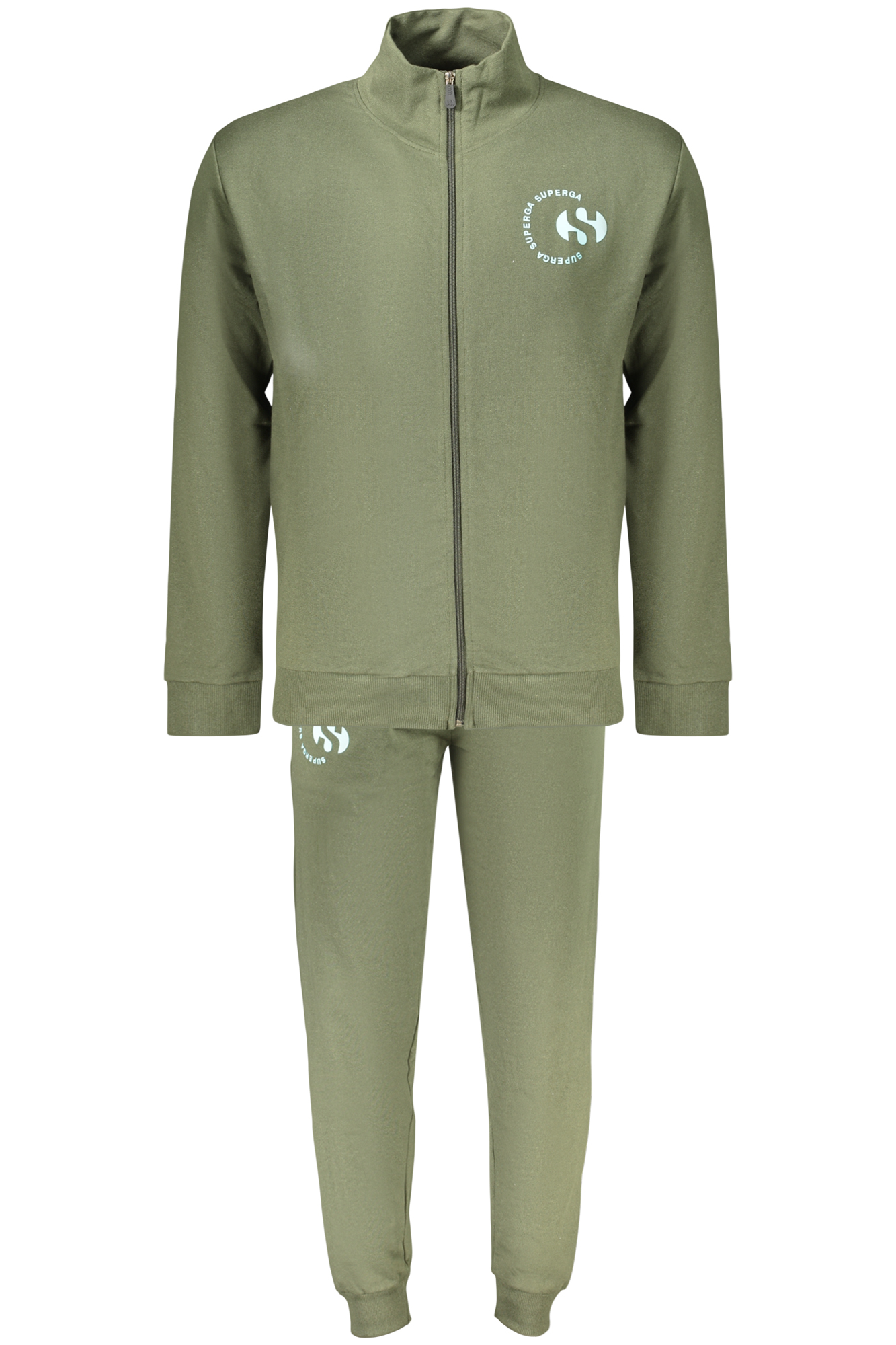 SUPERGA TUTA SPORTIVA UOMO VERDE