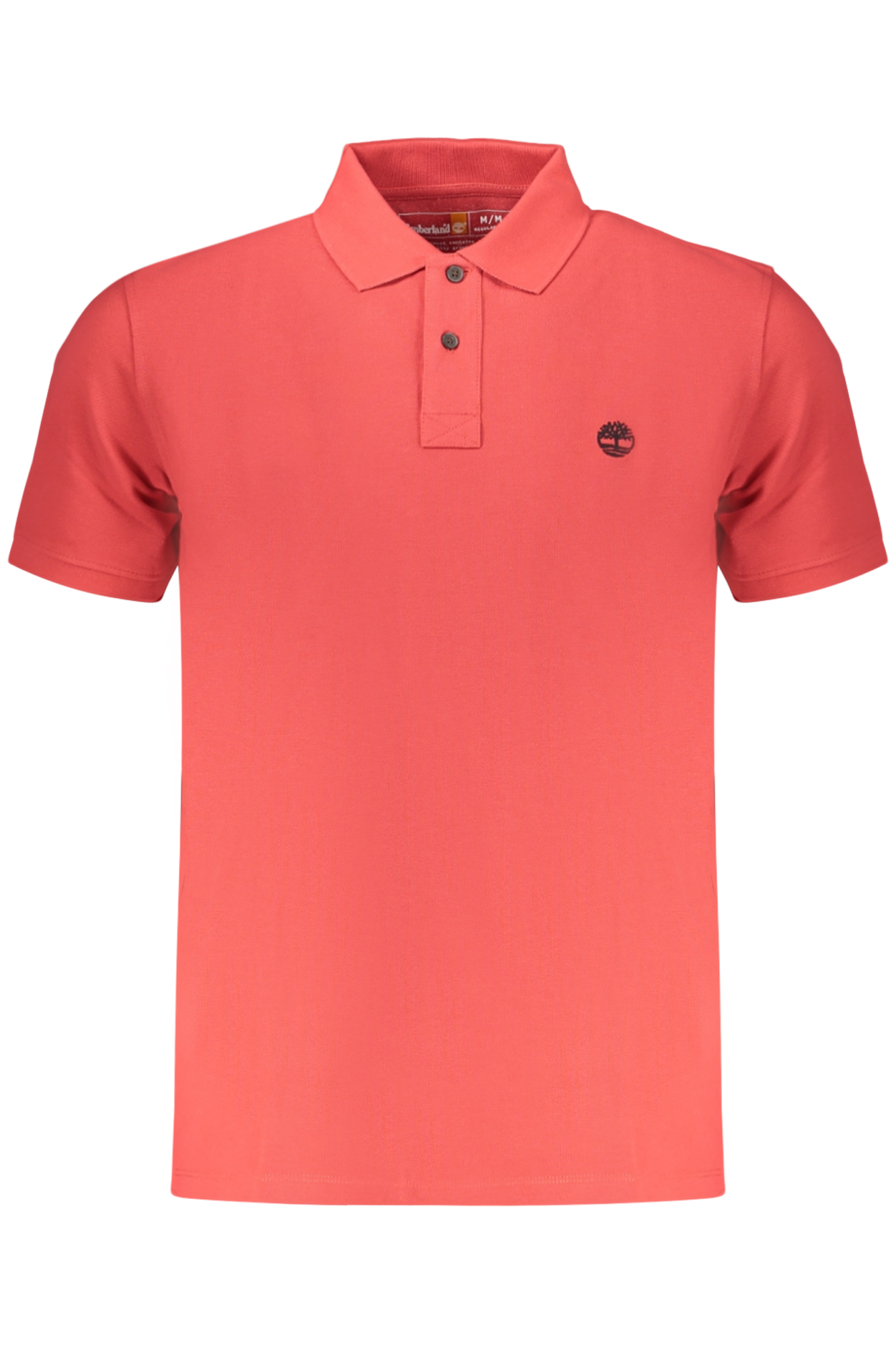 TIMBERLAND POLO MANICHE CORTE UOMO ROSSO