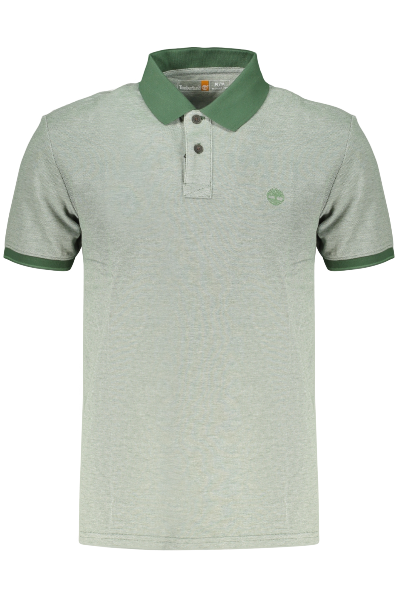 TIMBERLAND POLO MANICHE CORTE UOMO VERDE