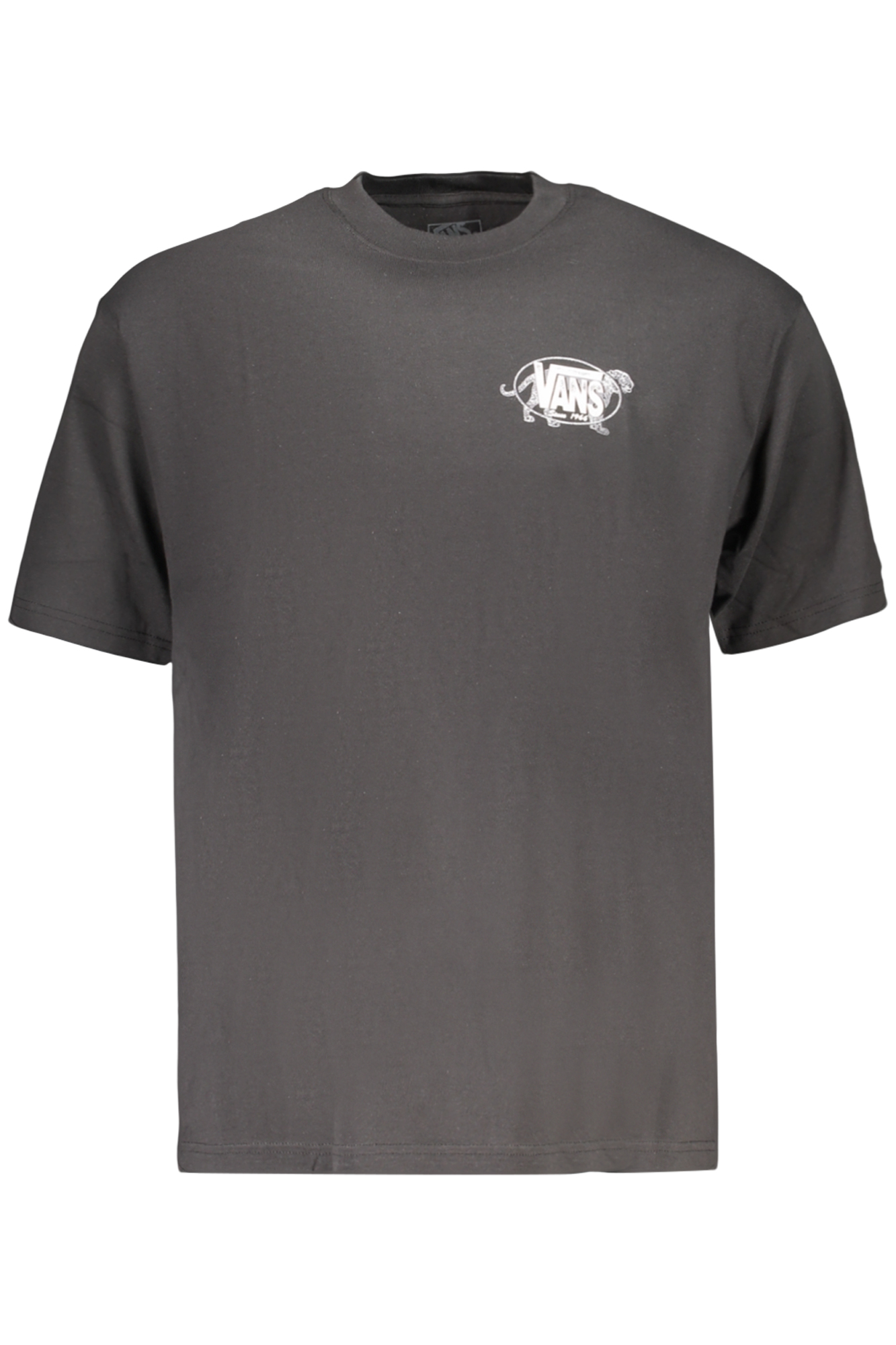 VANS T-SHIRT MANICHE CORTE UOMO NERO