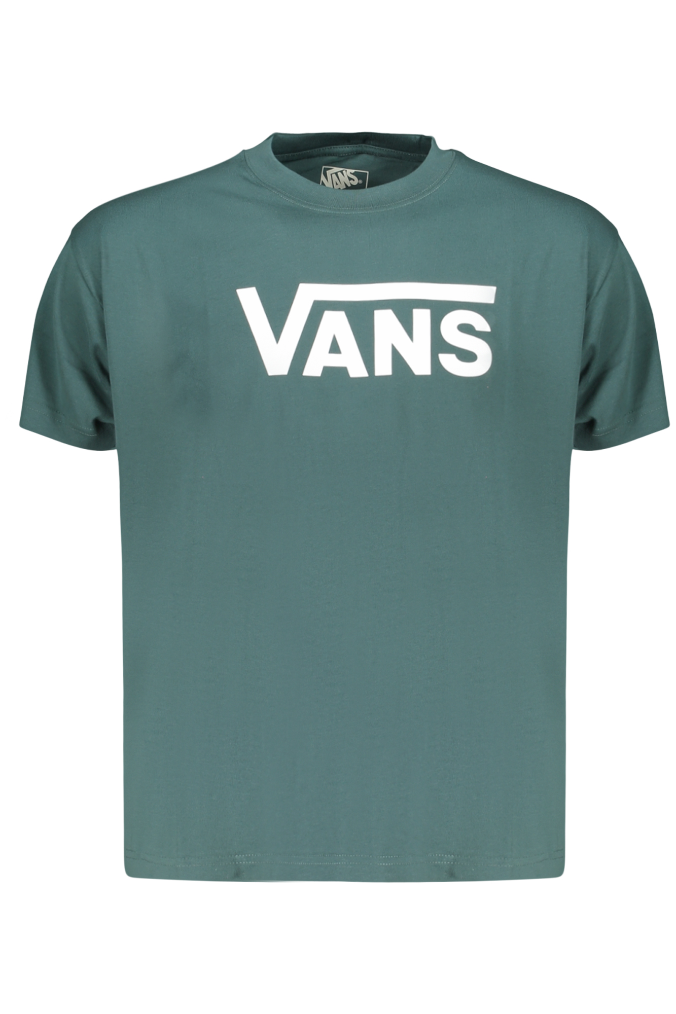 VANS T-SHIRT MANICHE CORTE UOMO VERDE