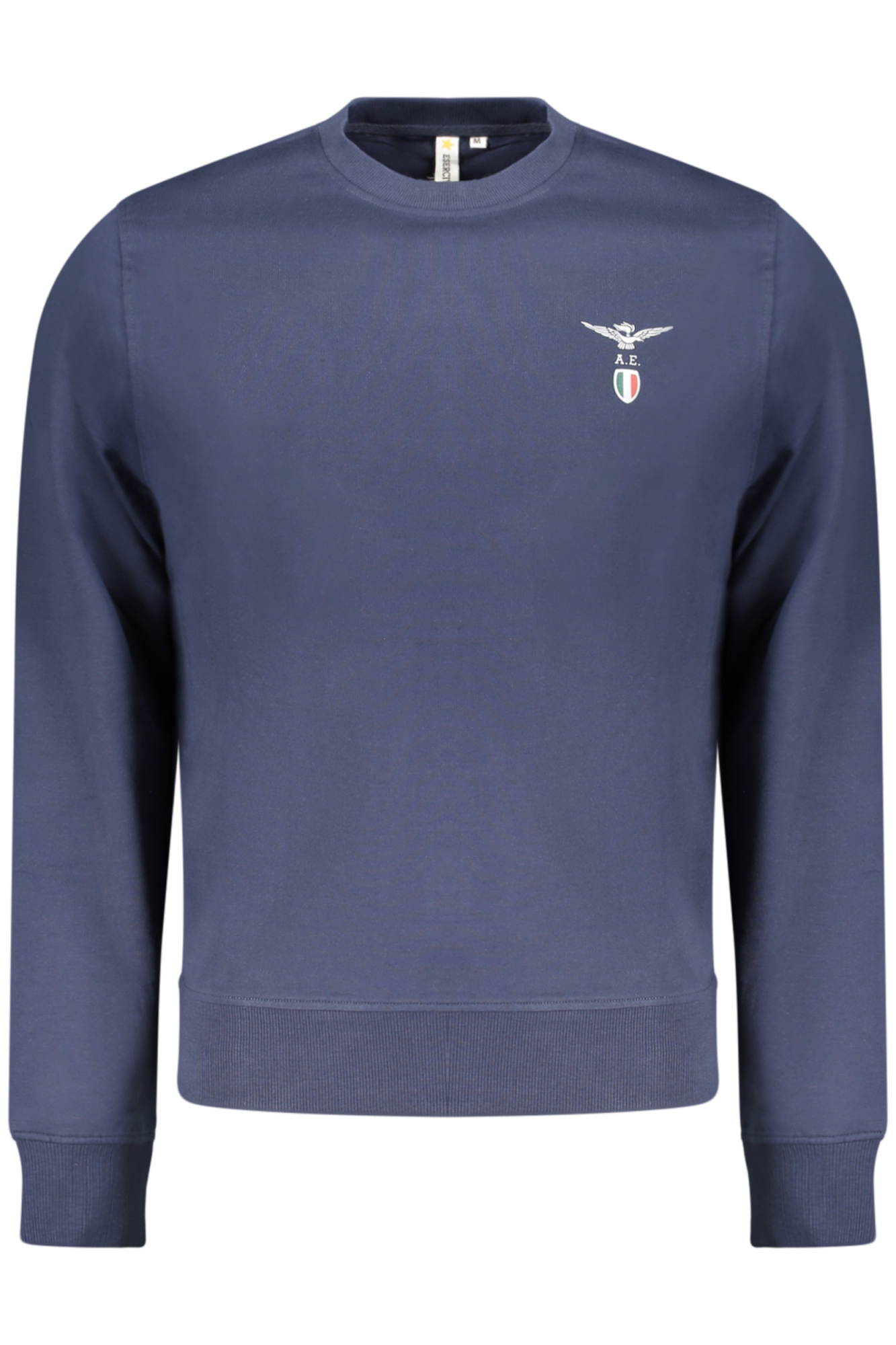 ACCADEMIA MILITARE FELPA SENZA ZIP UOMO BLU