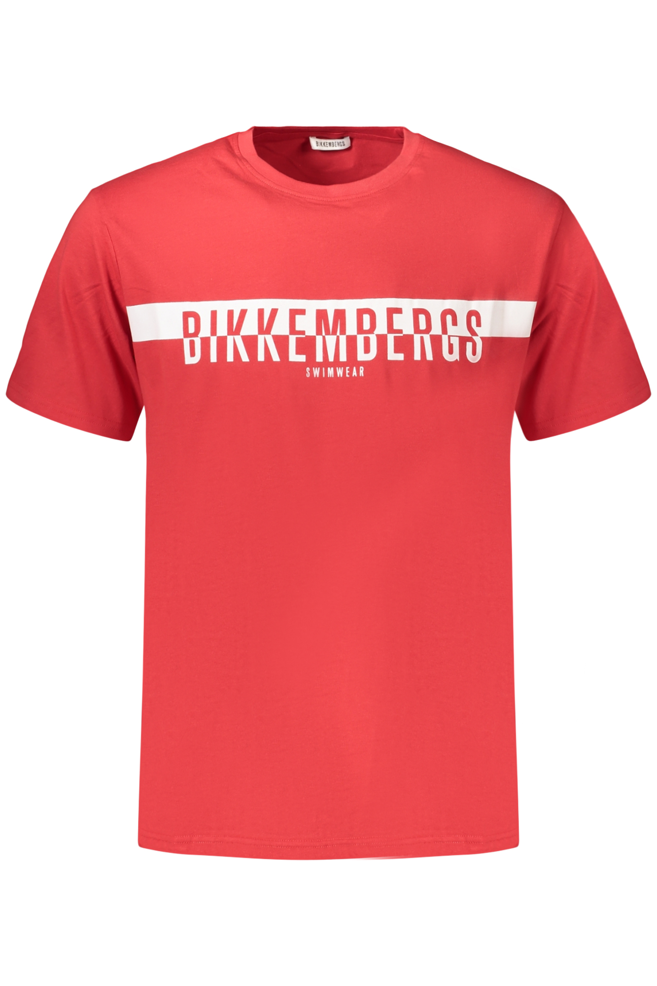BIKKEMBERGS T-SHIRT MANICHE CORTE UOMO BIANCO