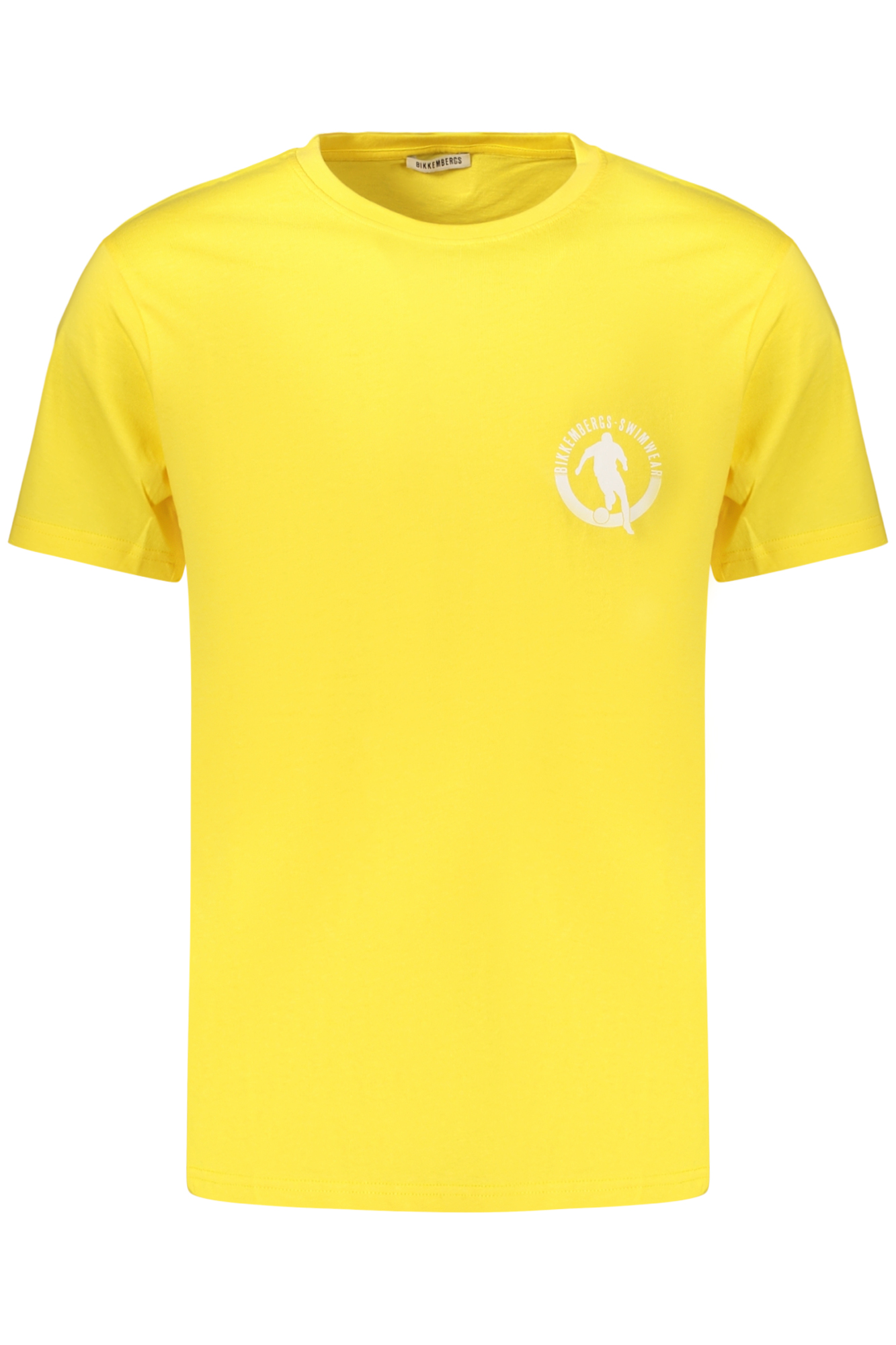 BIKKEMBERGS T-SHIRT MANICHE CORTE UOMO GIALLO