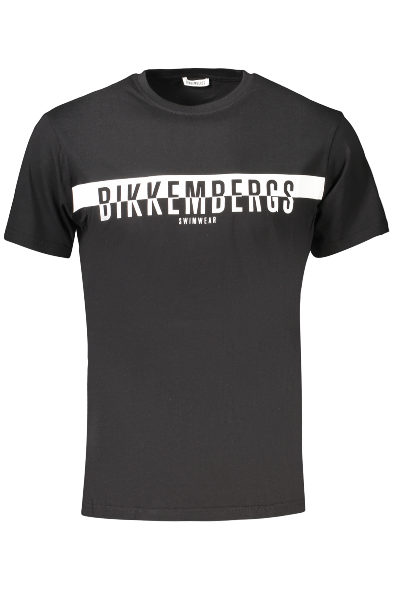 BIKKEMBERGS T-SHIRT MANICHE CORTE UOMO NERO