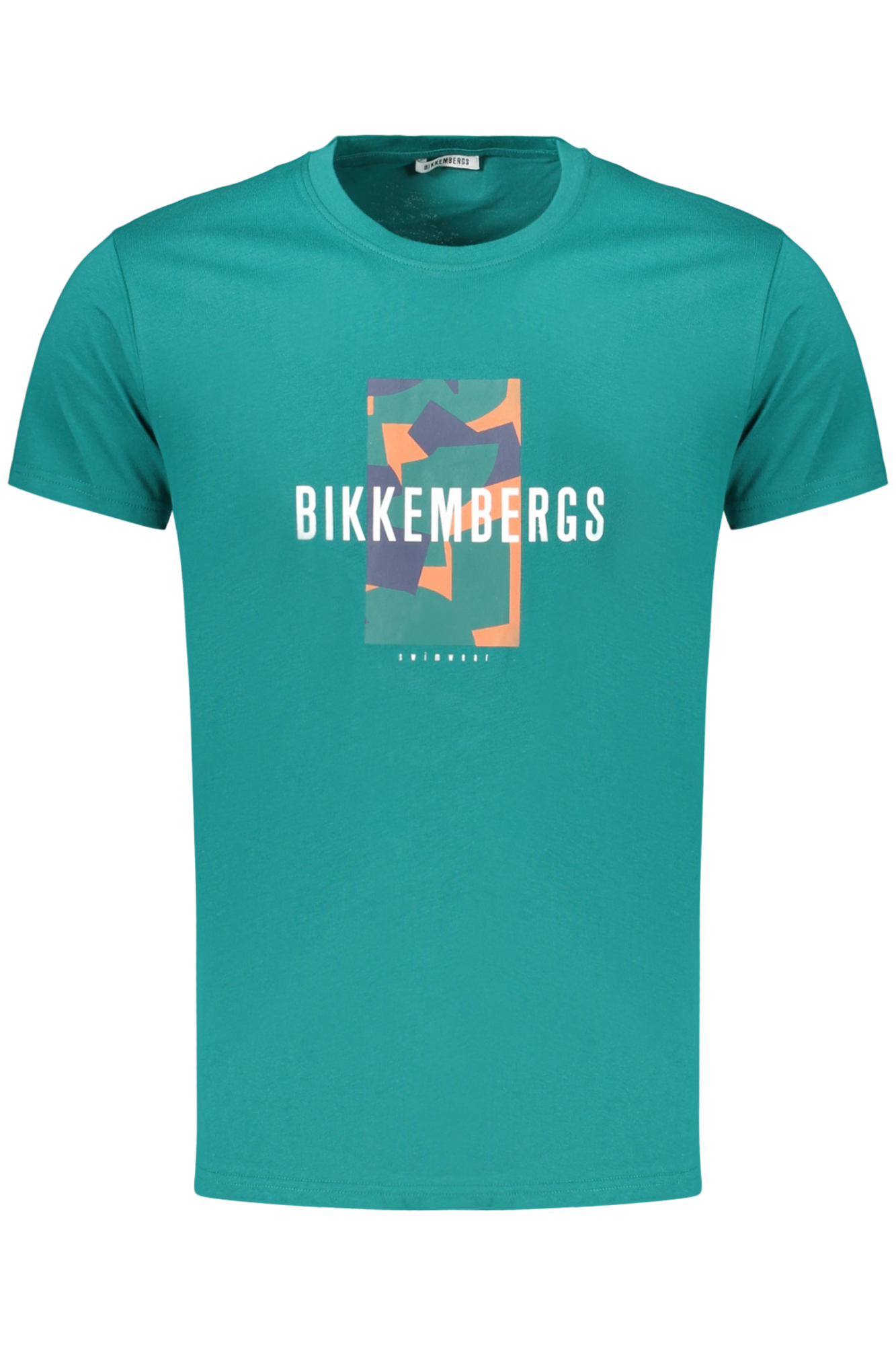 BIKKEMBERGS T-SHIRT MANICHE CORTE UOMO VERDE
