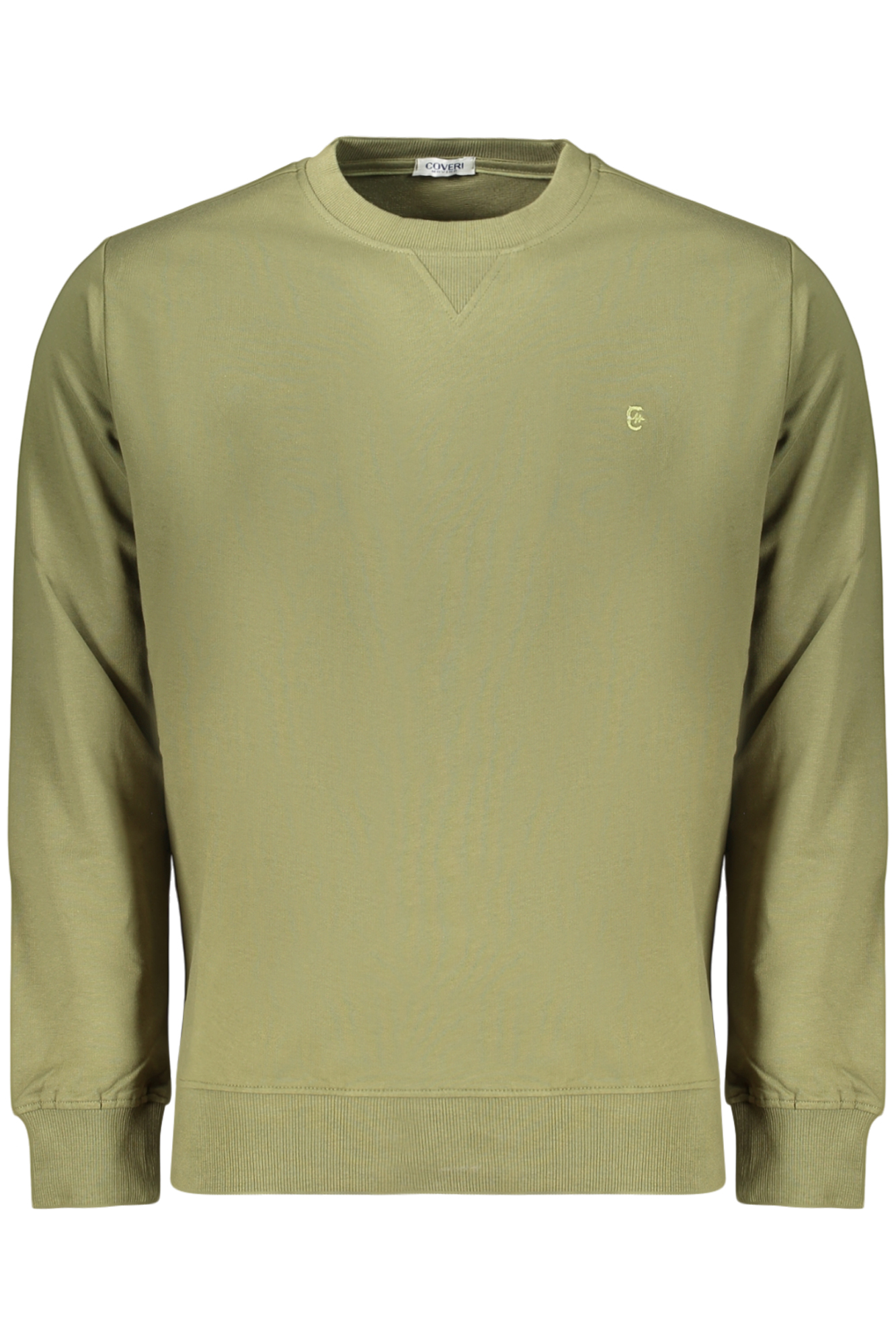 COVERI MOVING FELPA SENZA ZIP UOMO VERDE