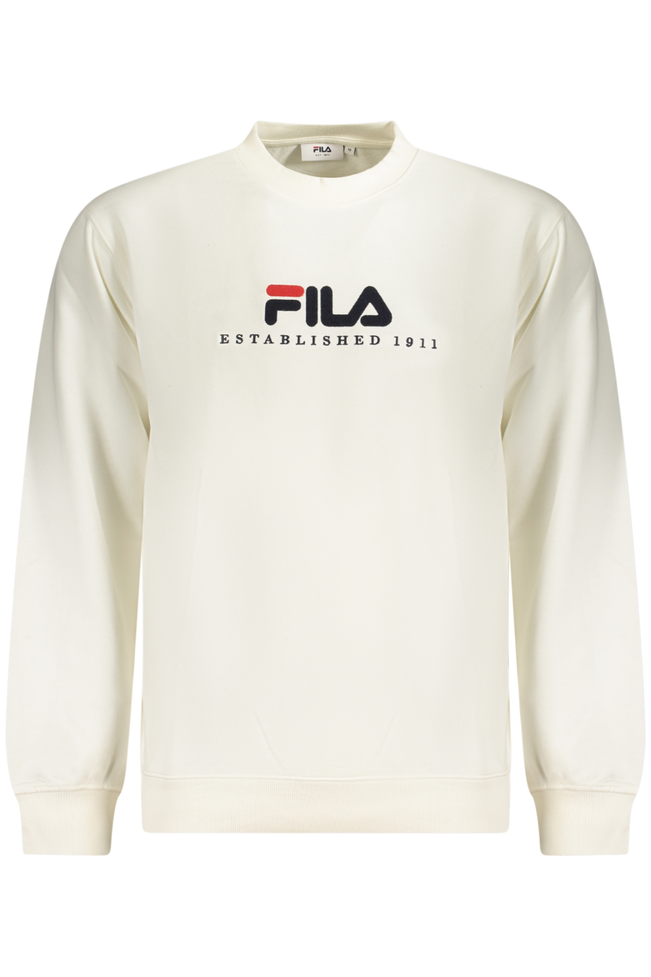 FILA FELPA SENZA ZIP UOMO BIANCO