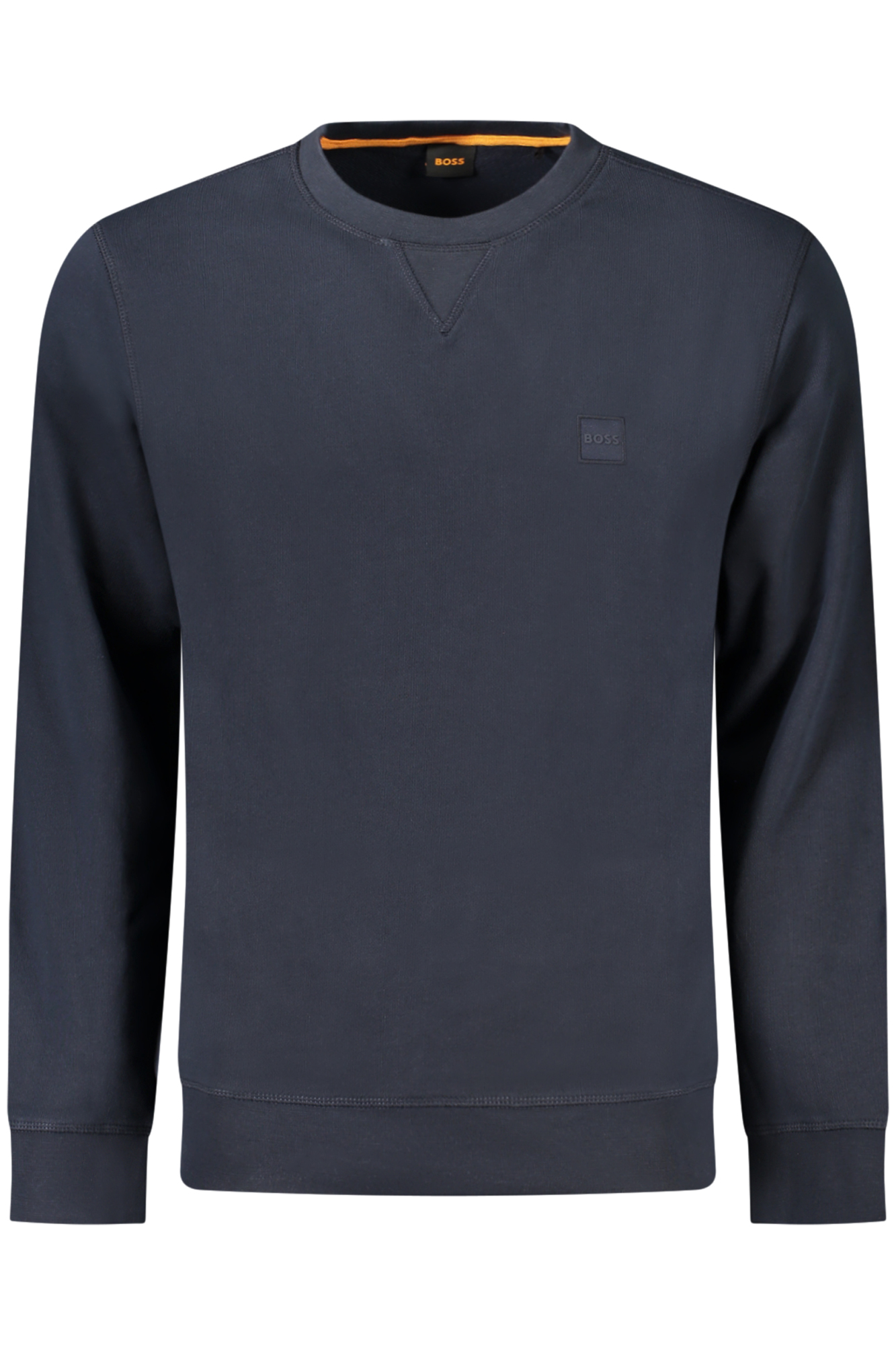 HUGO BOSS FELPA SENZA ZIP UOMO BLU