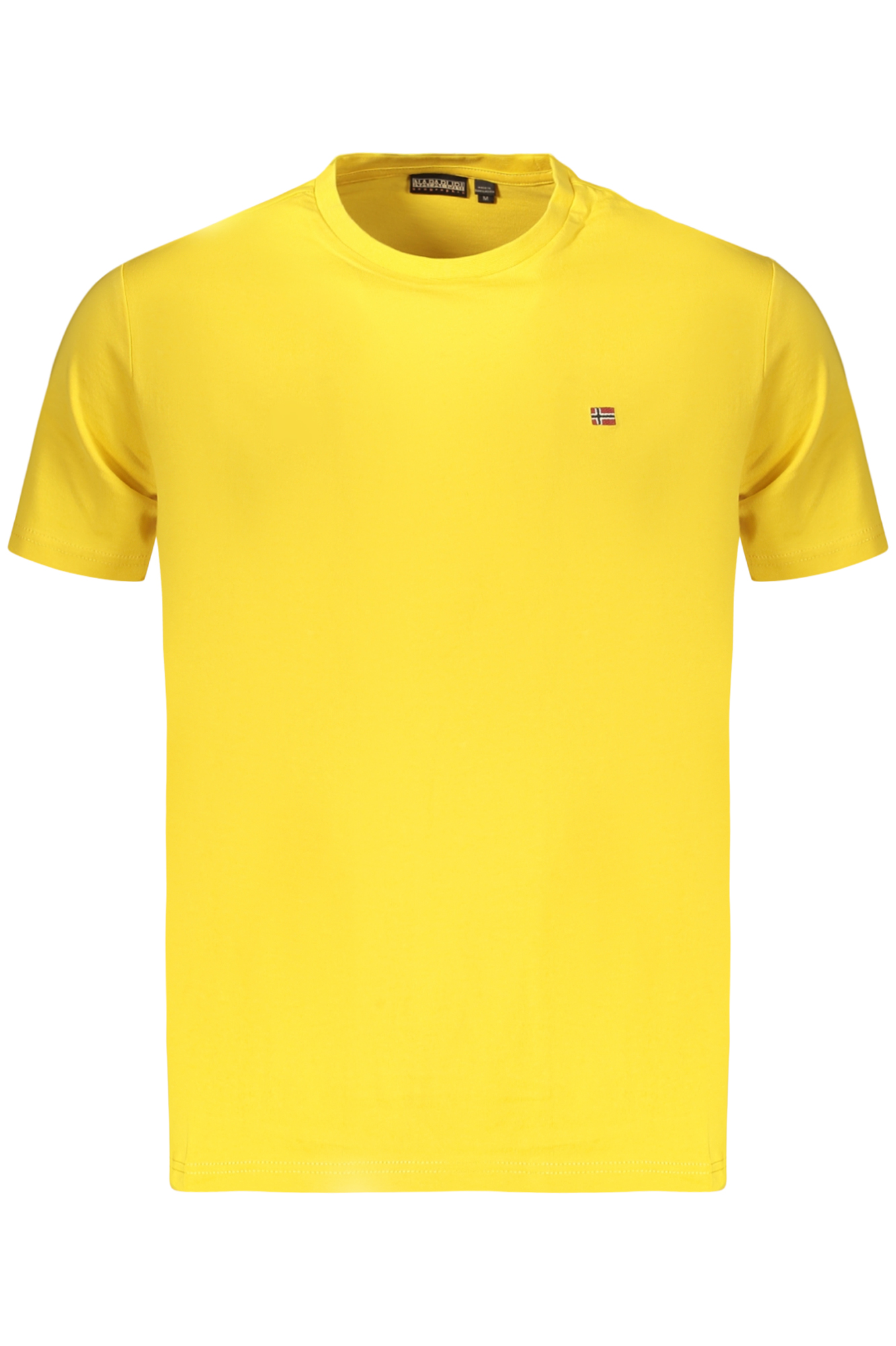 NAPAPIJRI T-SHIRT MANICHE CORTE UOMO GIALLO