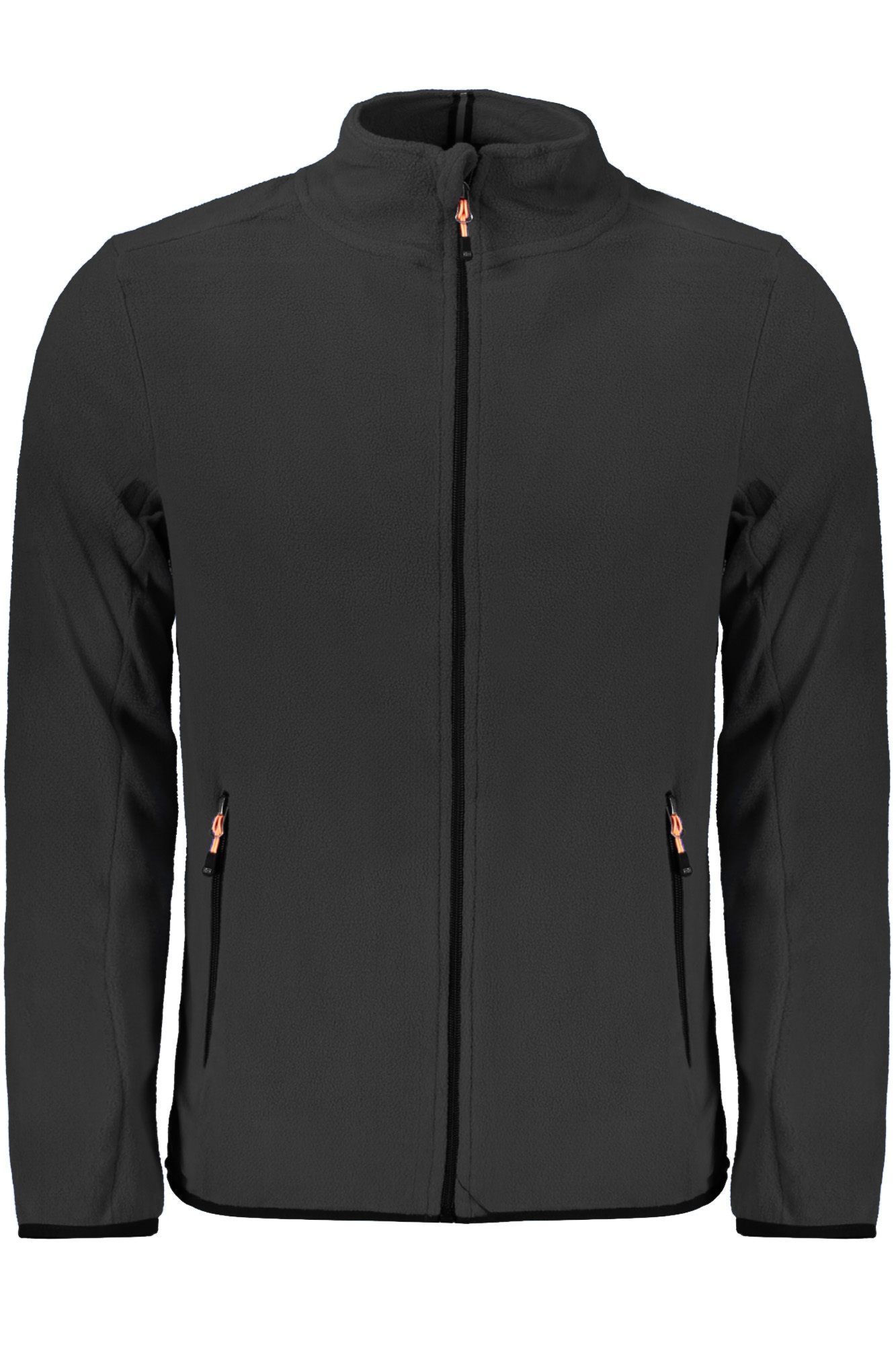 NORWAY 1963 FELPA CON ZIP UOMO NERO