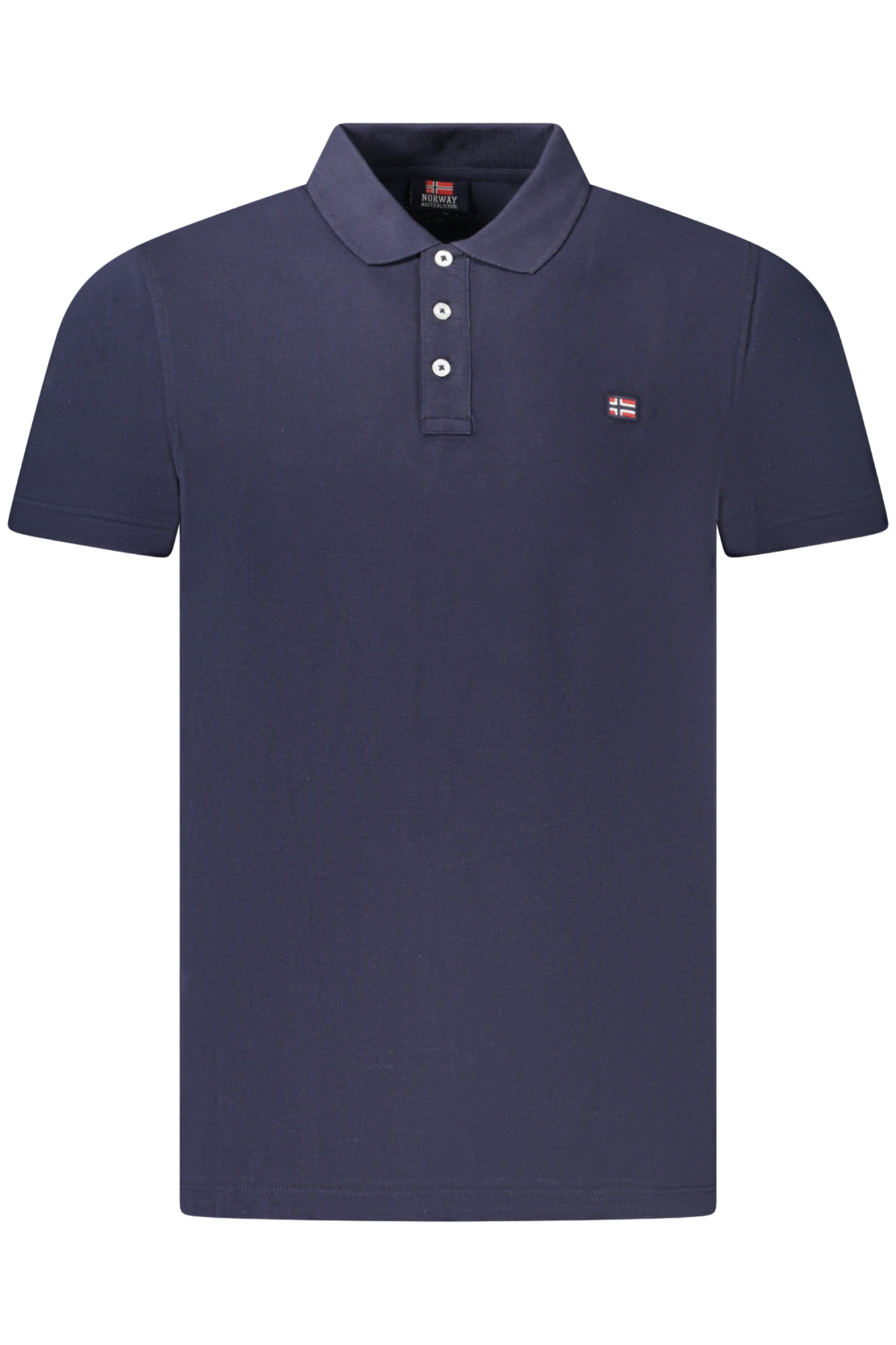 NORWAY 1963 POLO MANICHE CORTE UOMO BLU