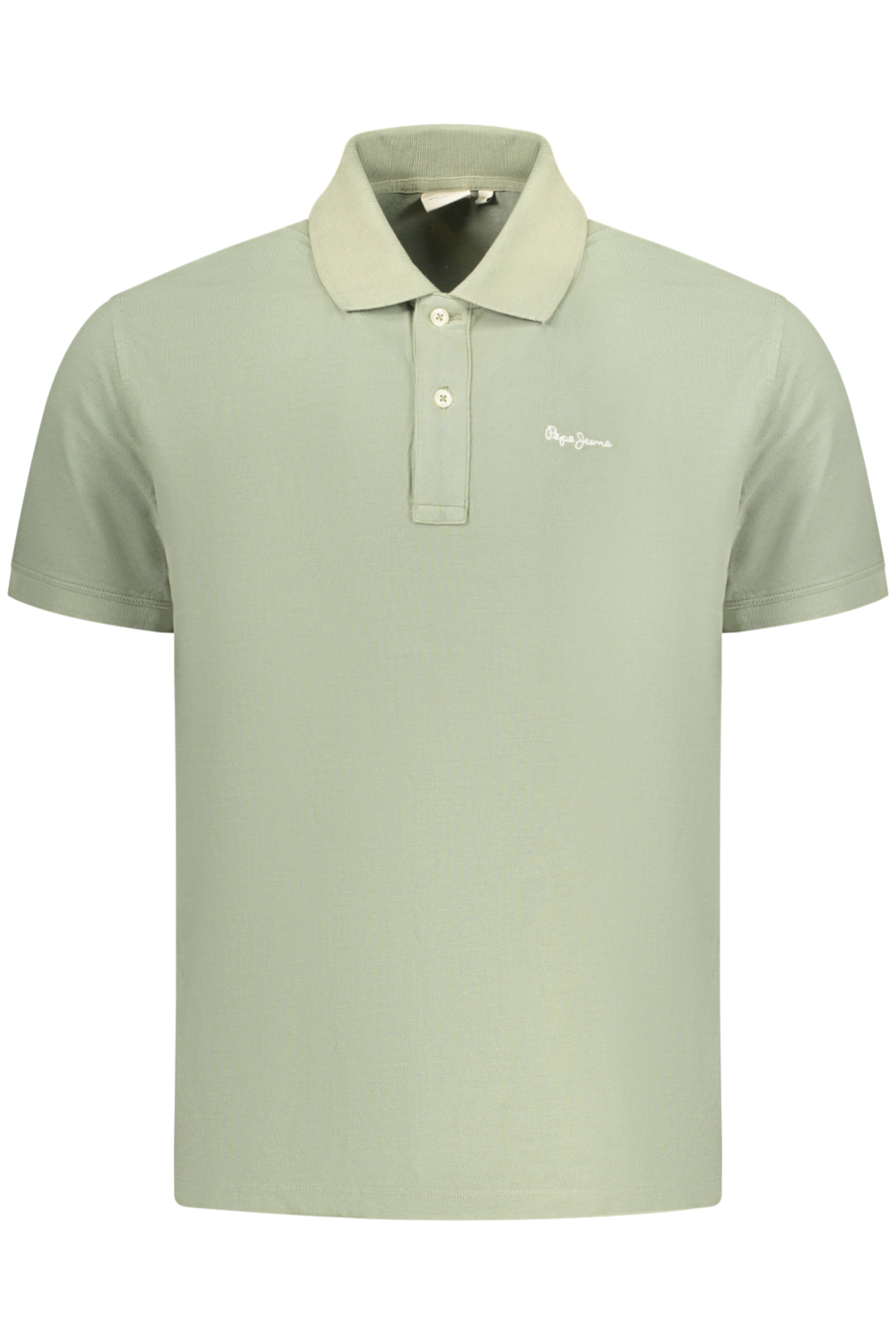 PEPE JEANS POLO MANICHE CORTE UOMO VERDE