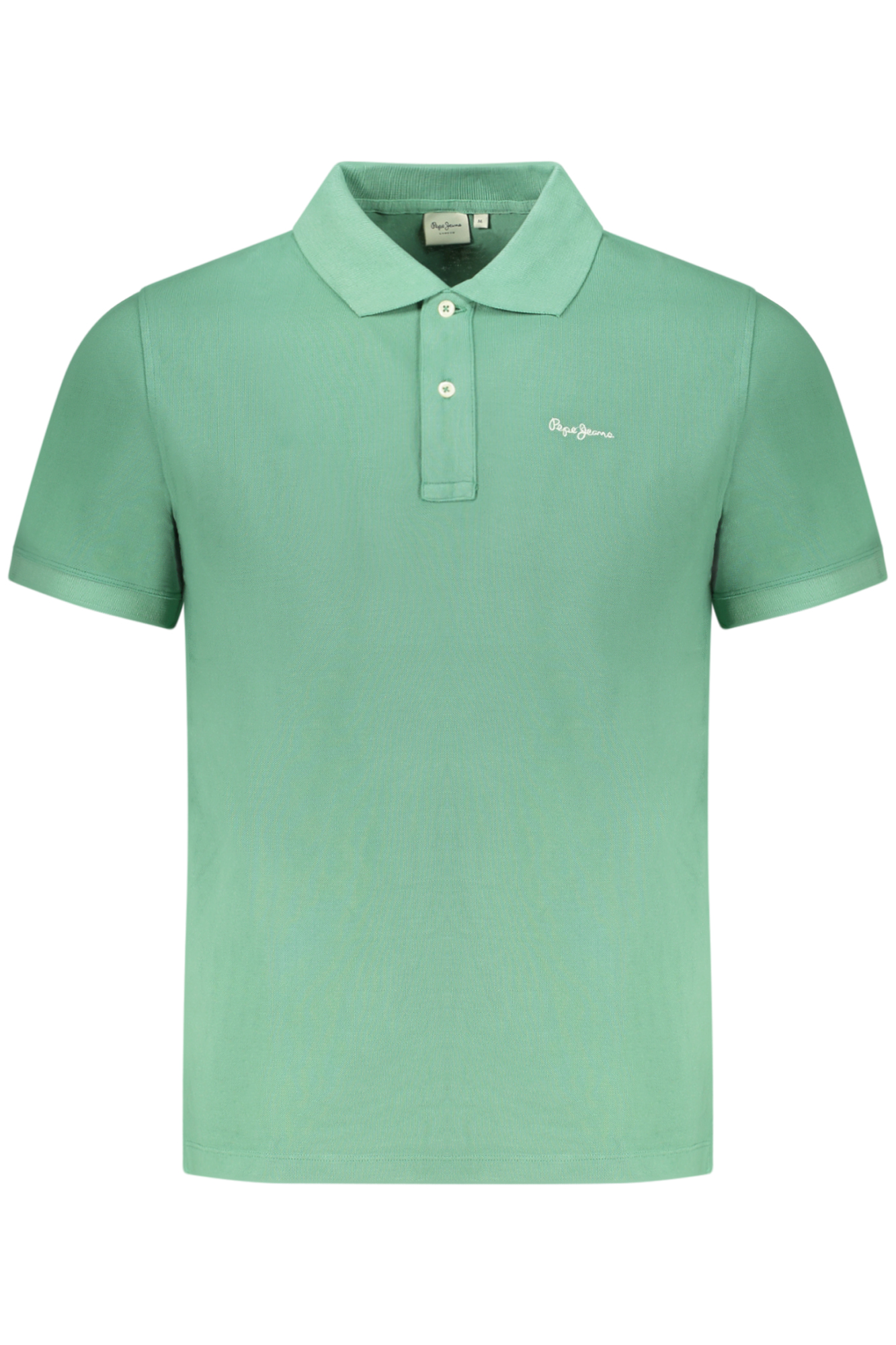 PEPE JEANS POLO MANICHE CORTE UOMO VERDE