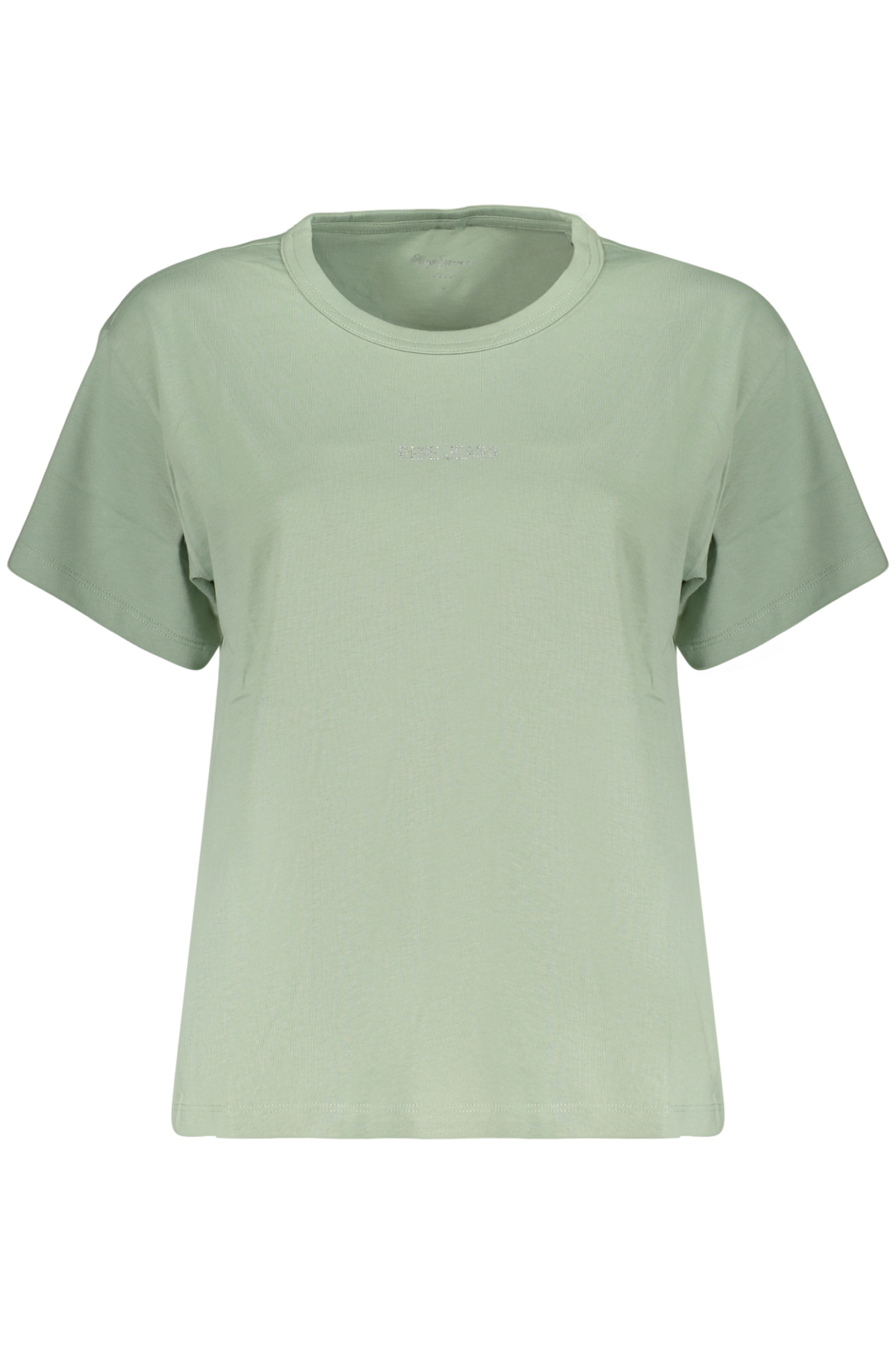 PEPE JEANS T-SHIRT MANICHE CORTE DONNA VERDE