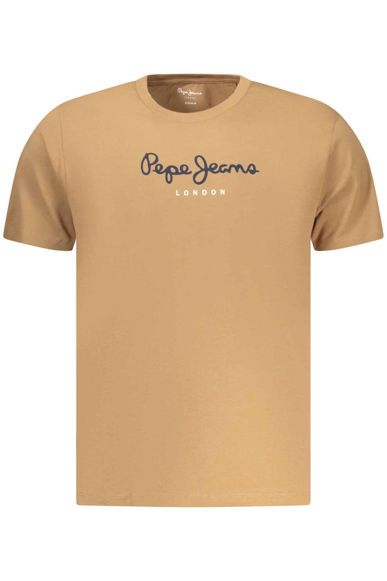 PEPE JEANS T-SHIRT MANICHE CORTE UOMO MARRONE