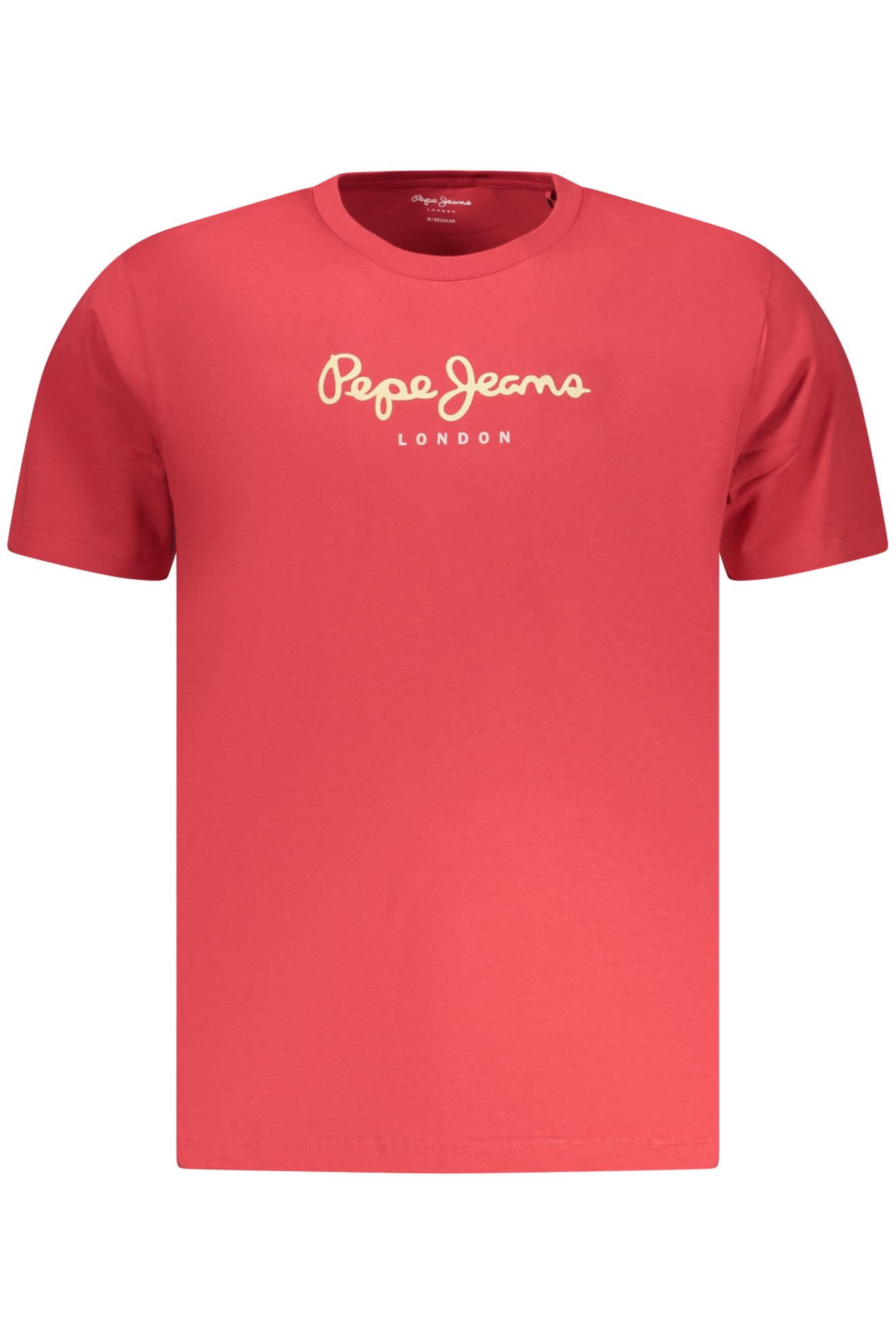 PEPE JEANS T-SHIRT MANICHE CORTE UOMO ROSSO