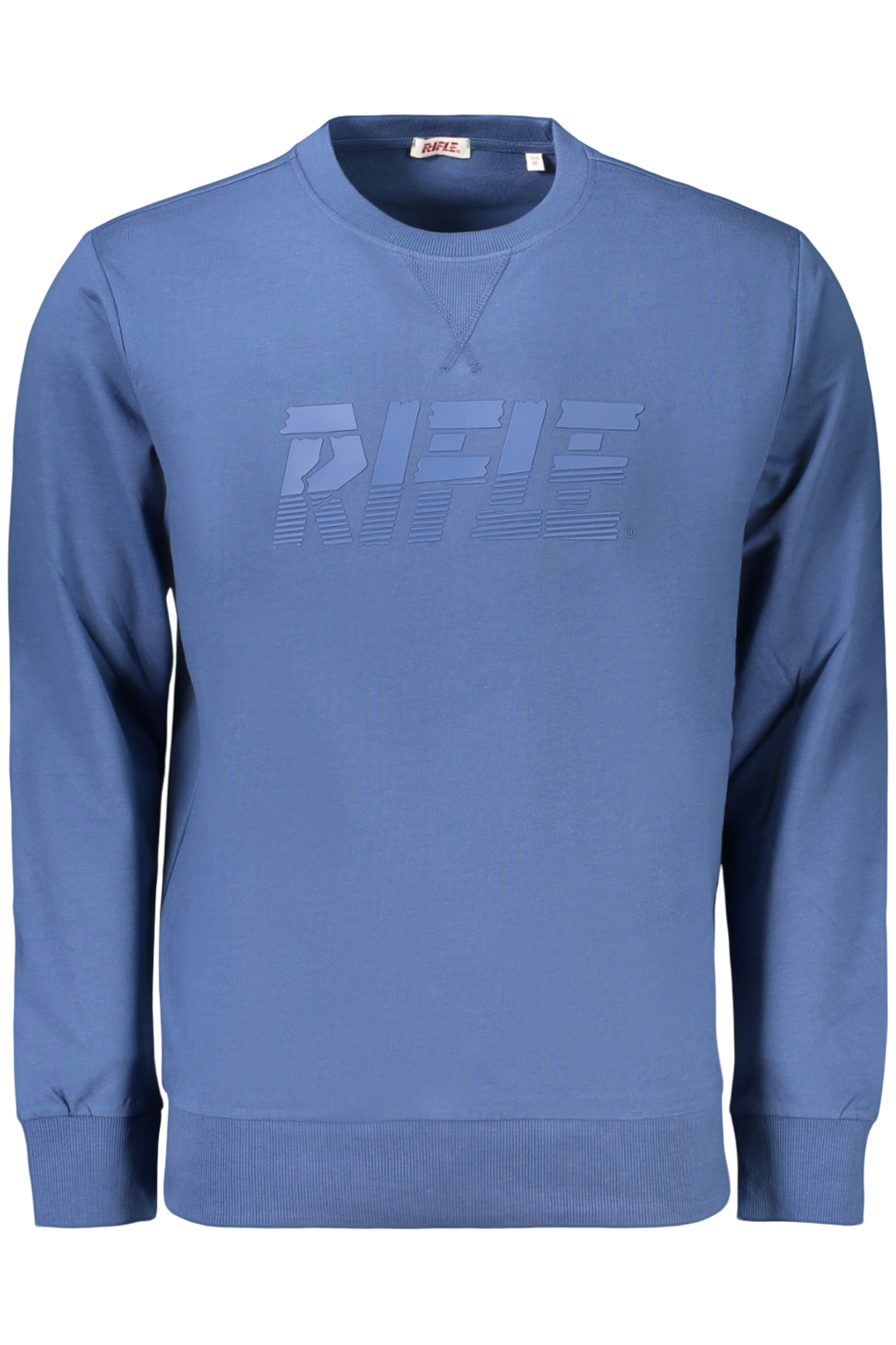 RIFLE FELPA SENZA ZIP UOMO BLU