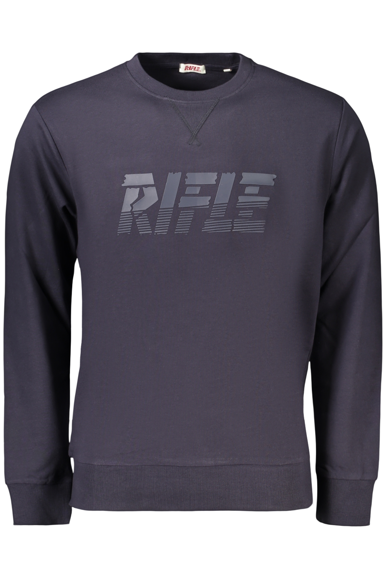 RIFLE FELPA SENZA ZIP UOMO BLU