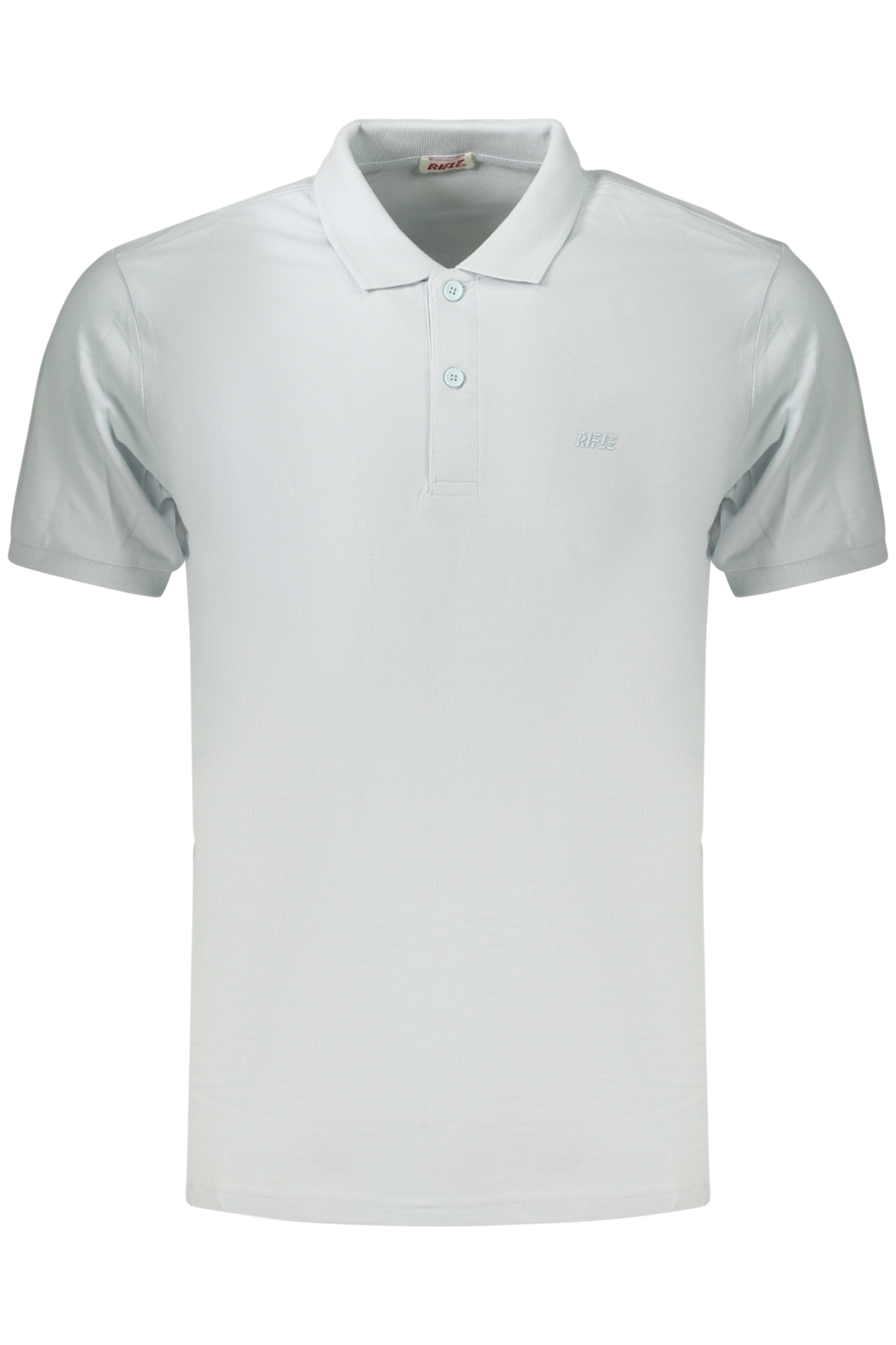 RIFLE POLO MANICHE CORTE UOMO AZZURRO