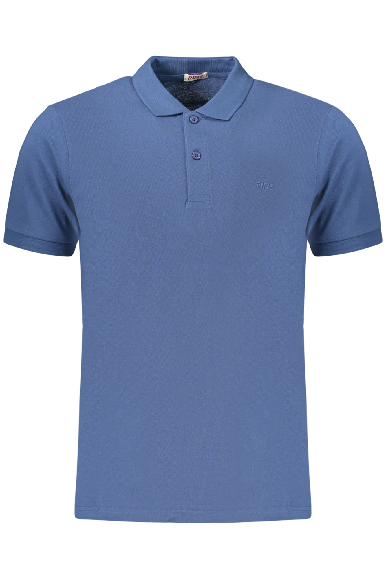 RIFLE POLO MANICHE CORTE UOMO BLU