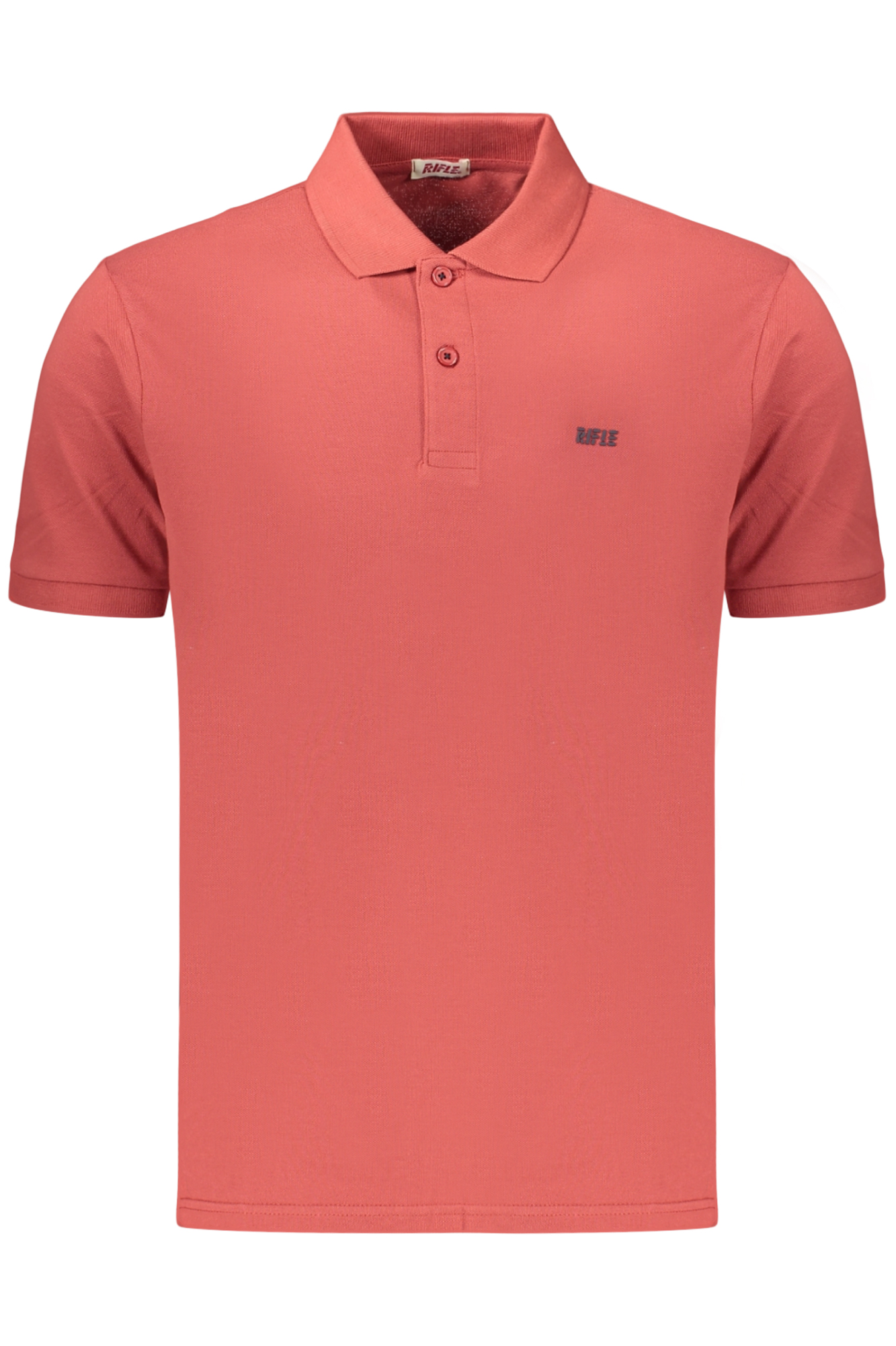 RIFLE POLO MANICHE CORTE UOMO ROSSO