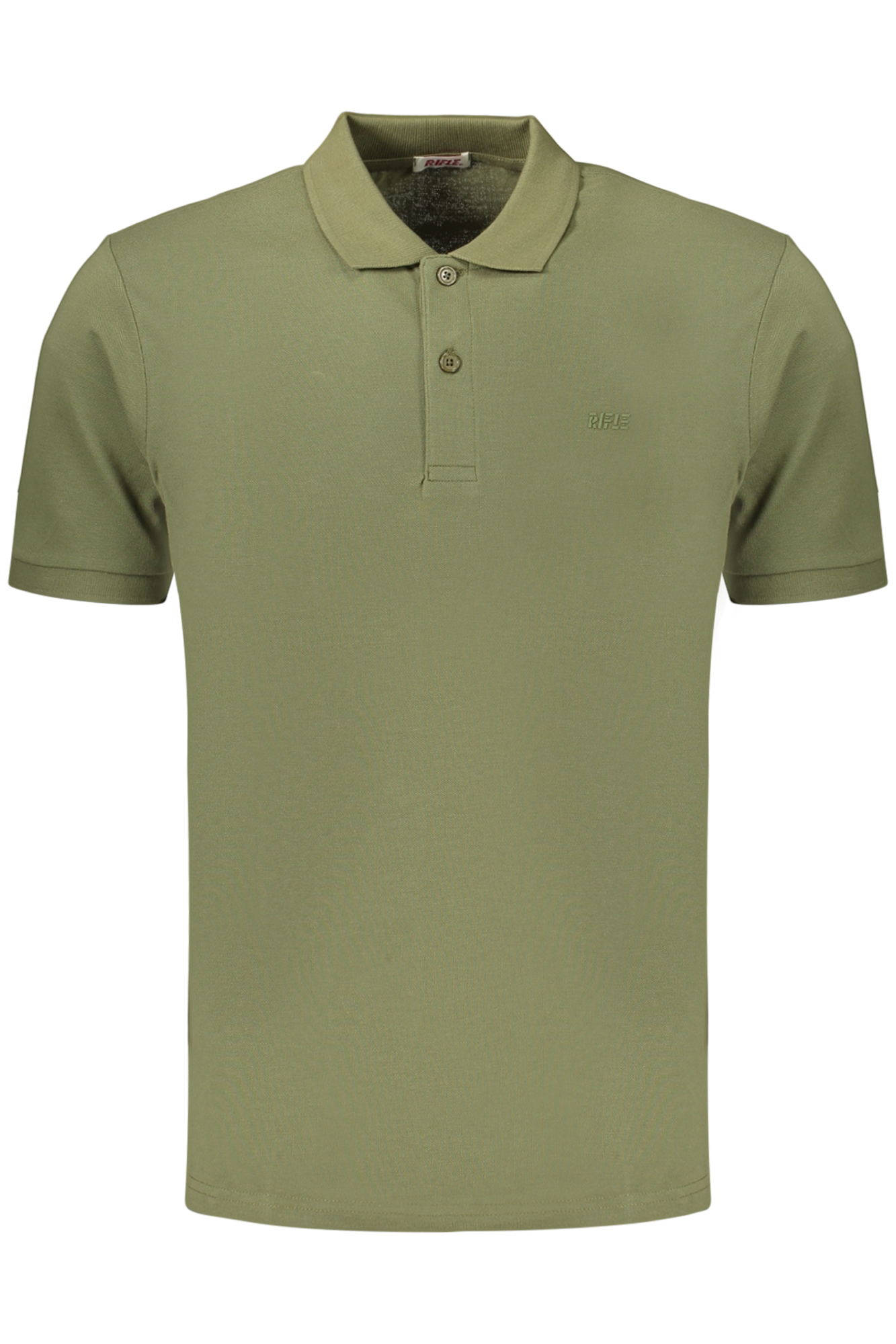 RIFLE POLO MANICHE CORTE UOMO VERDE