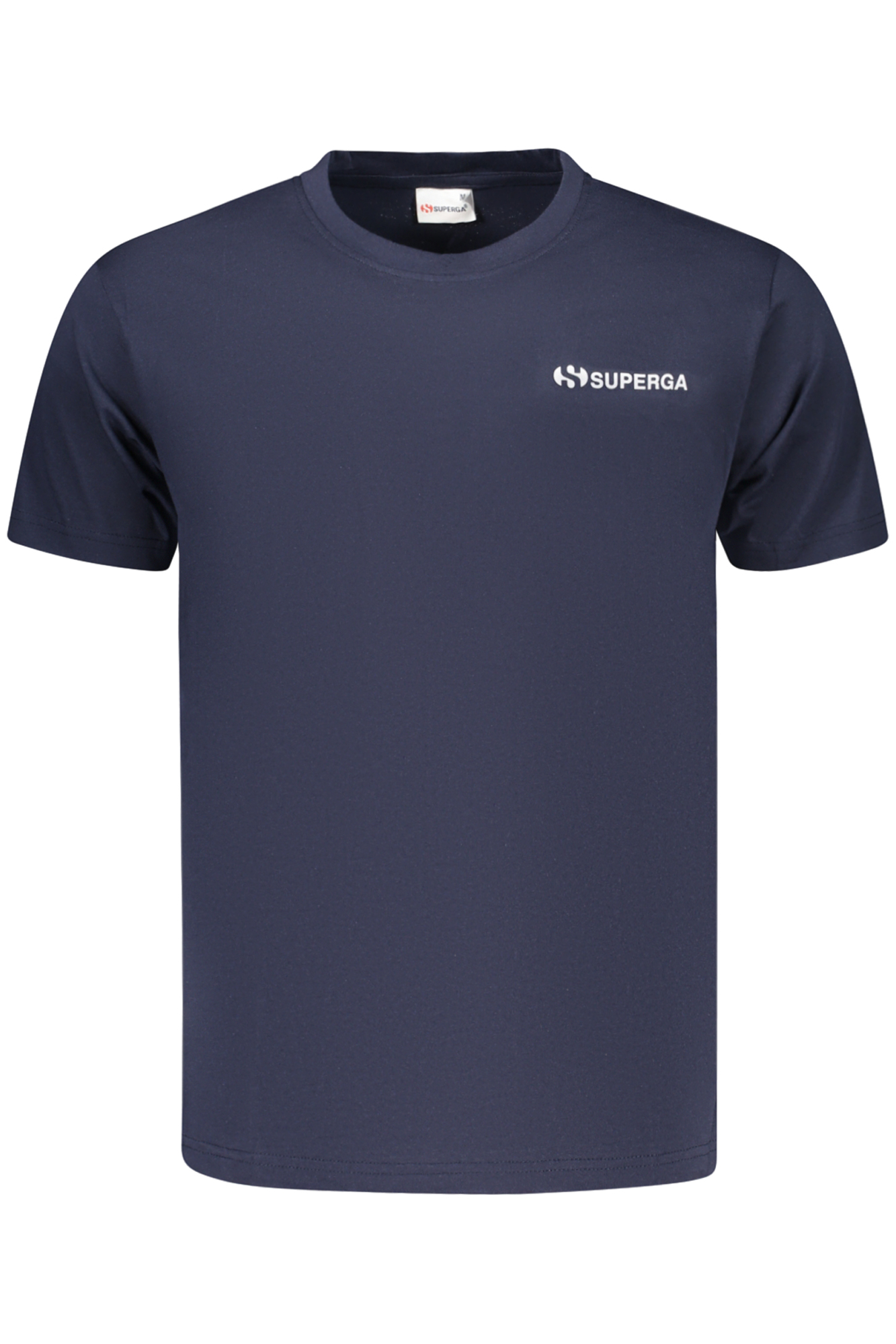 SUPERGA T-SHIRT MANICHE CORTE UOMO BLU