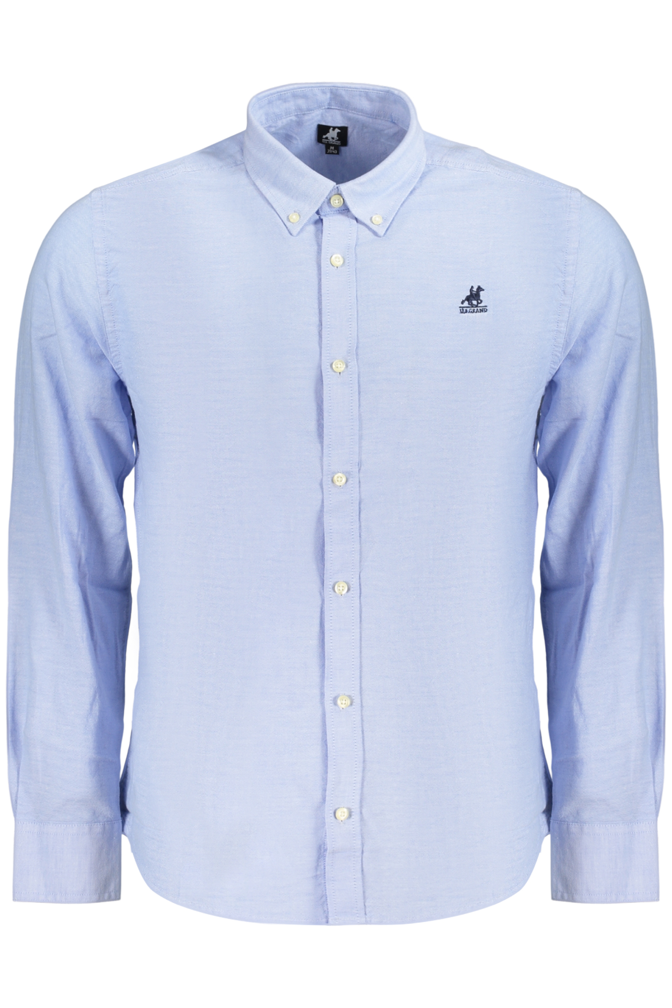 U.S. GRAND CAMICIA MANICHE LUNGHE UOMO AZZURRO