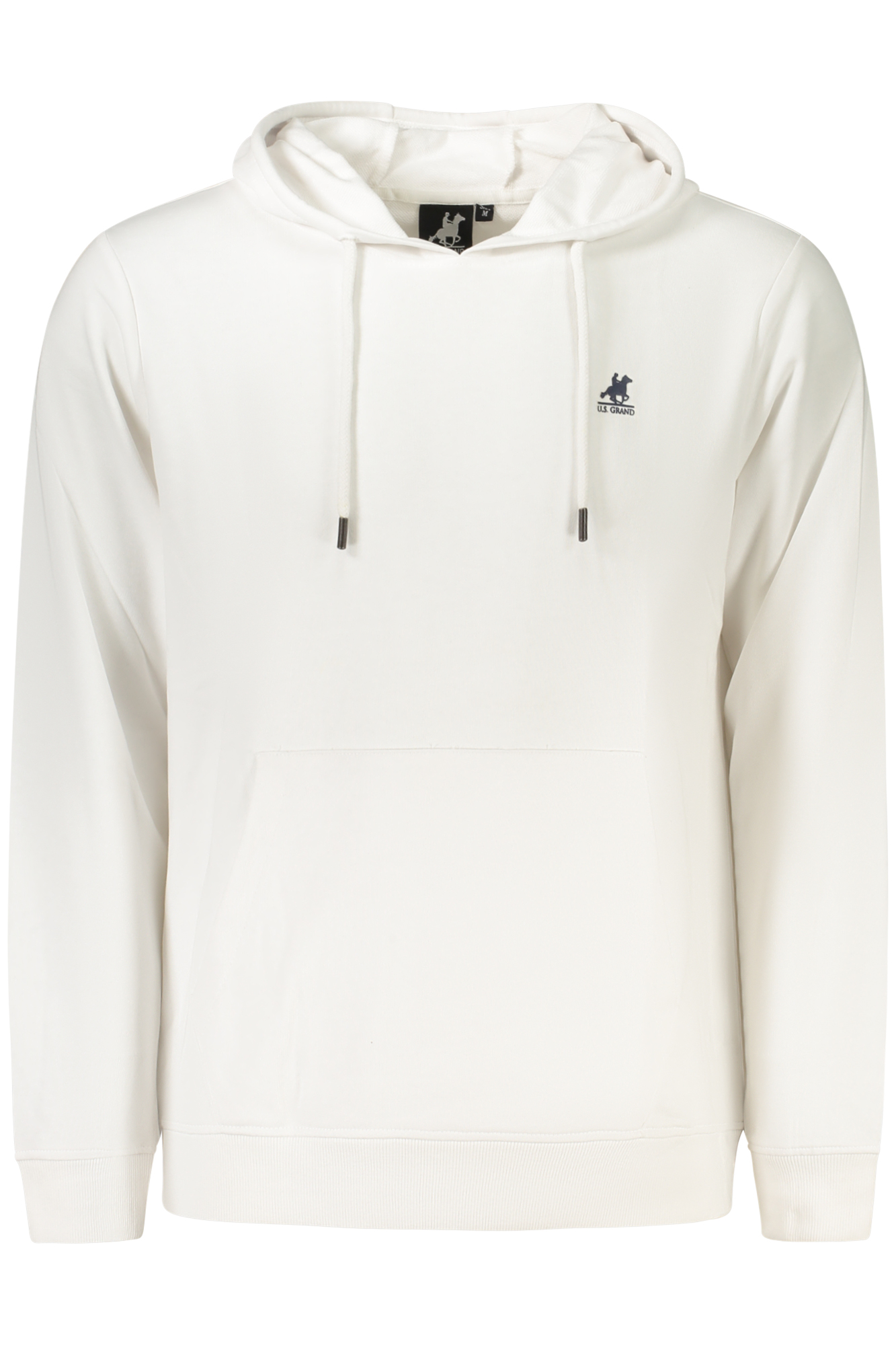U.S. GRAND FELPA SENZA ZIP UOMO BIANCO
