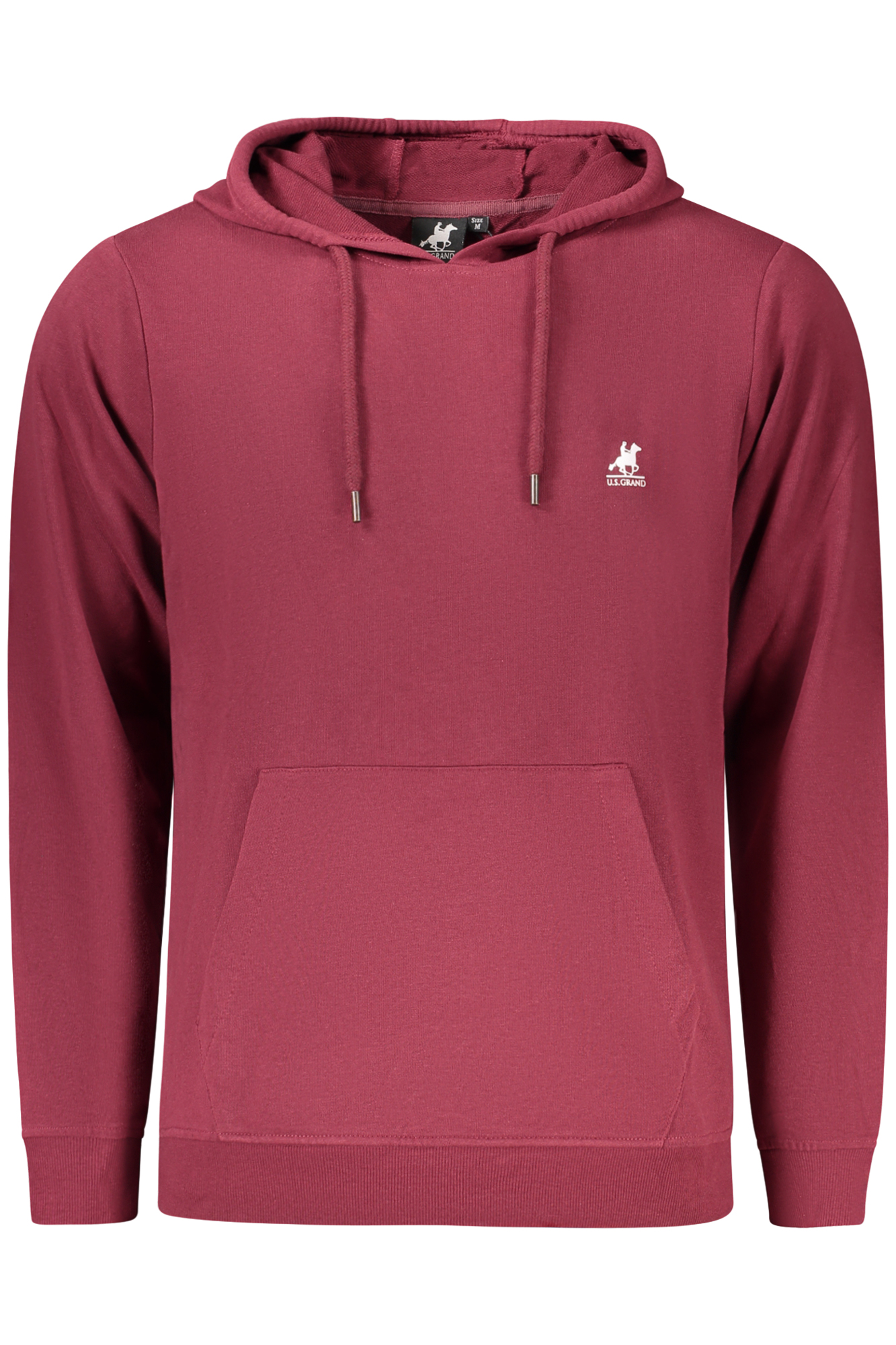 U.S. GRAND FELPA SENZA ZIP UOMO ROSSO