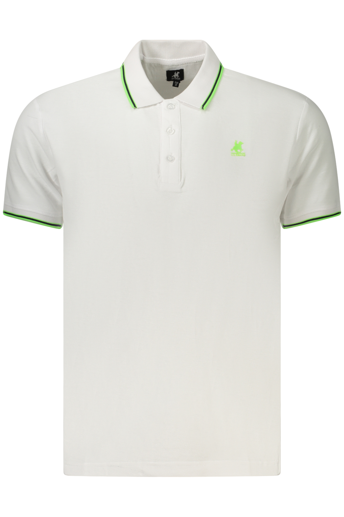 U.S. GRAND POLO MANICHE CORTE UOMO BIANCO