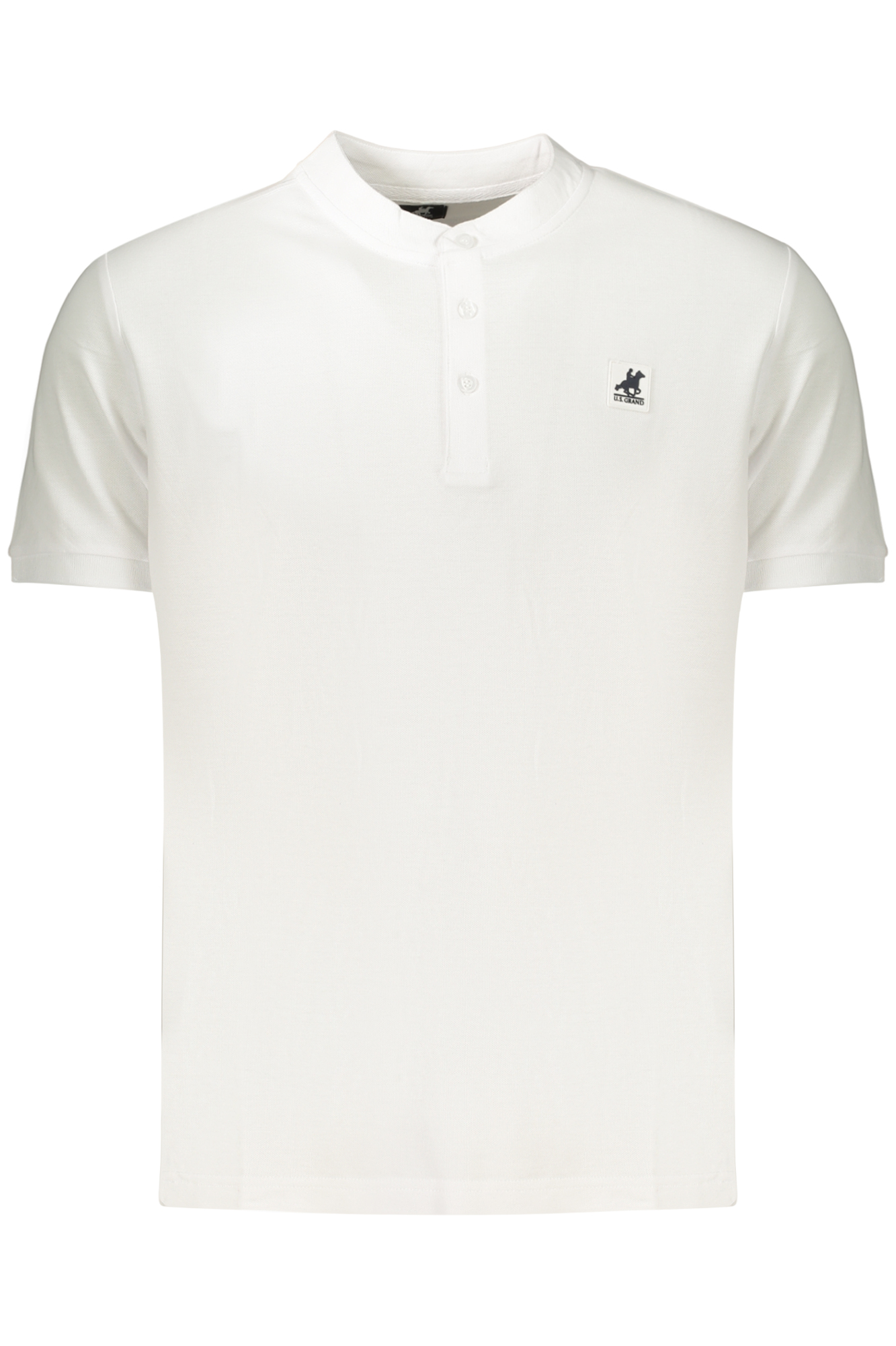 U.S. GRAND POLO MANICHE CORTE UOMO BIANCO