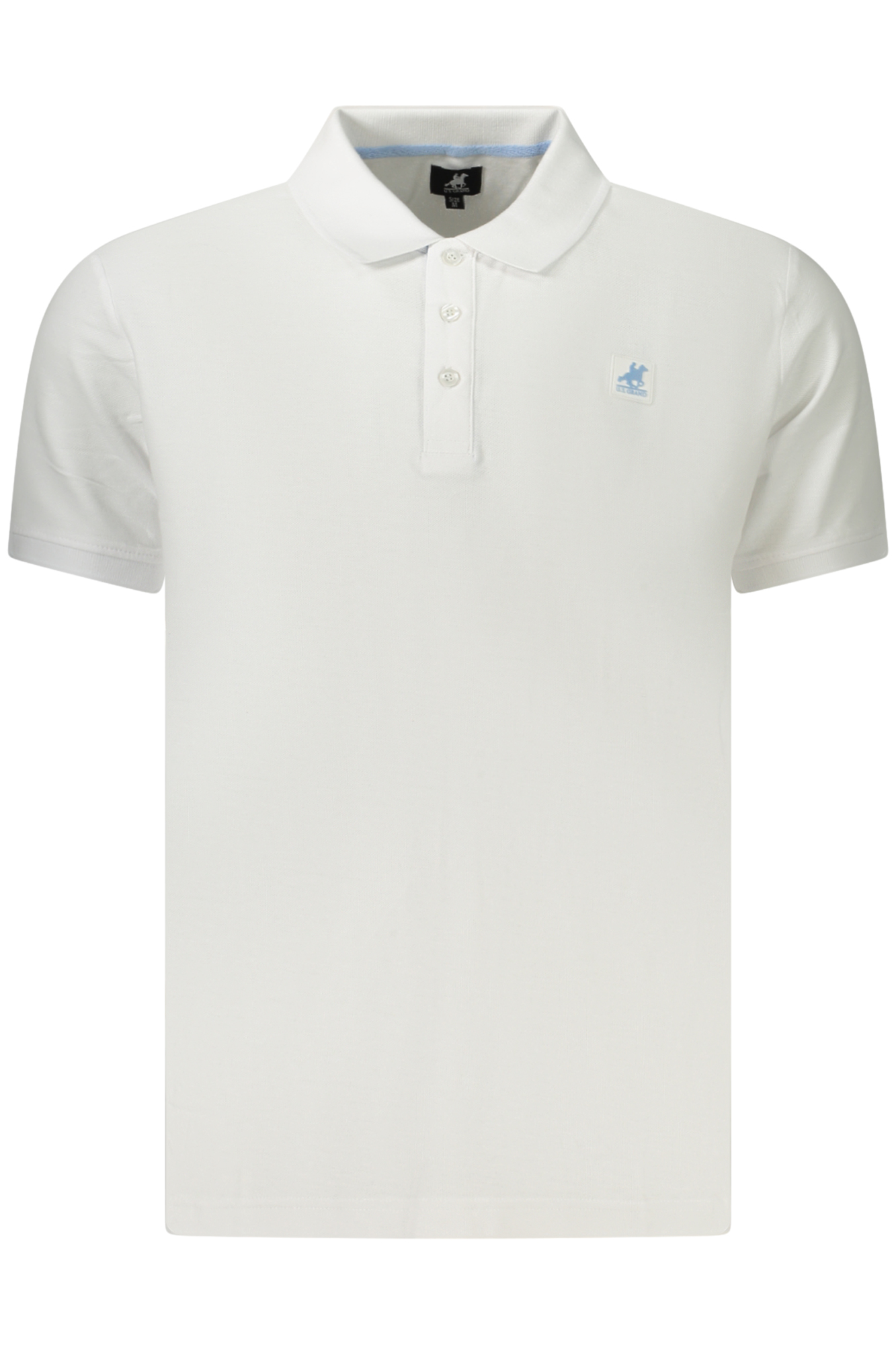 U.S. GRAND POLO MANICHE CORTE UOMO BIANCO