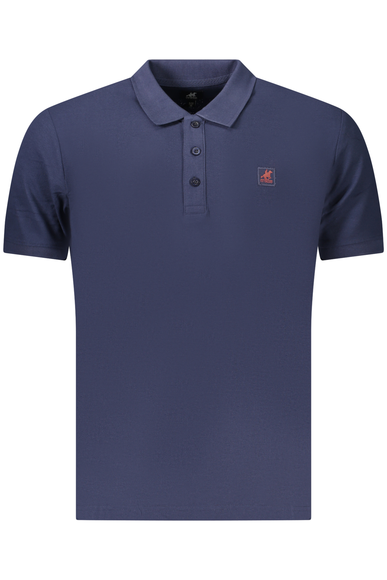 U.S. GRAND POLO MANICHE CORTE UOMO BLU