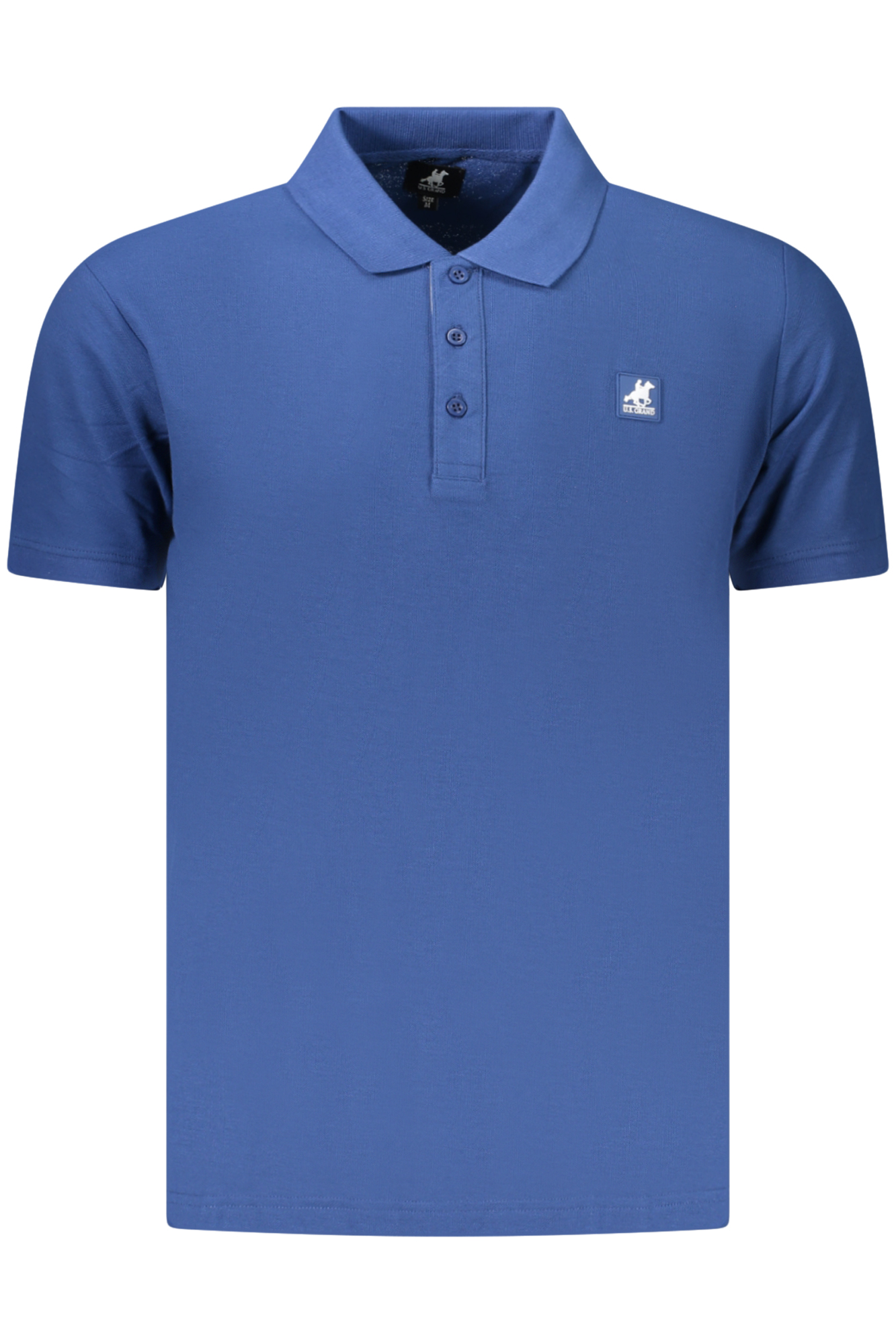 U.S. GRAND POLO MANICHE CORTE UOMO BLU