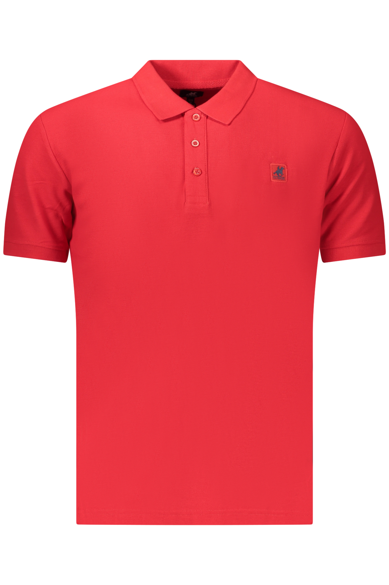 U.S. GRAND POLO MANICHE CORTE UOMO ROSSO