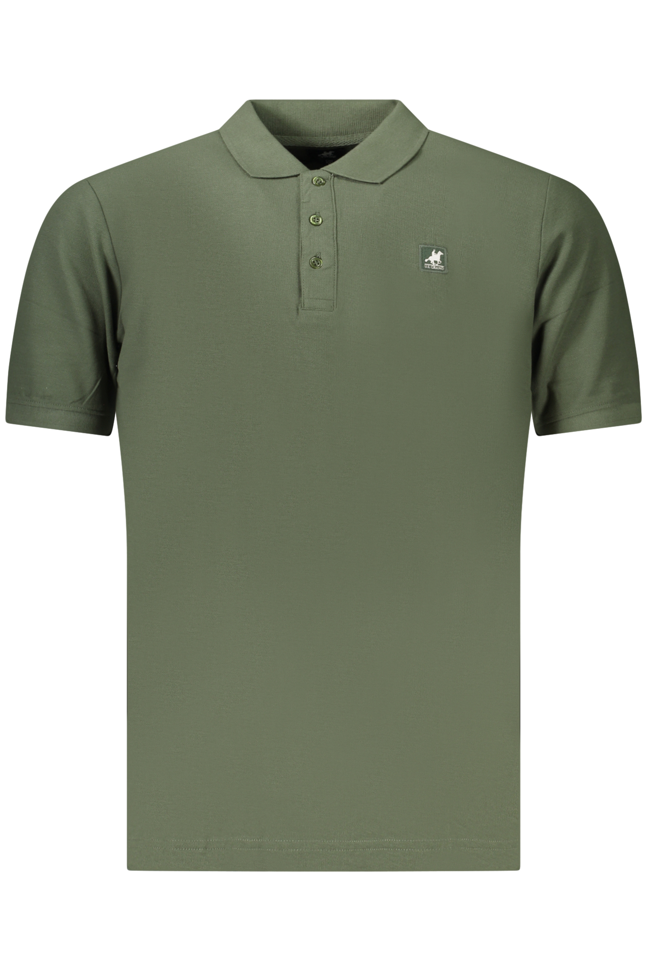 U.S. GRAND POLO MANICHE CORTE UOMO VERDE