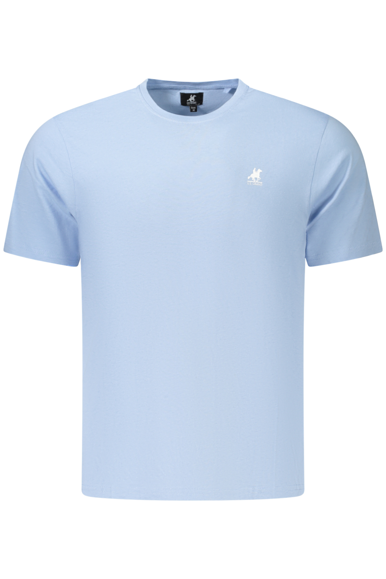 U.S. GRAND T-SHIRT MANICHE CORTE UOMO AZZURRO